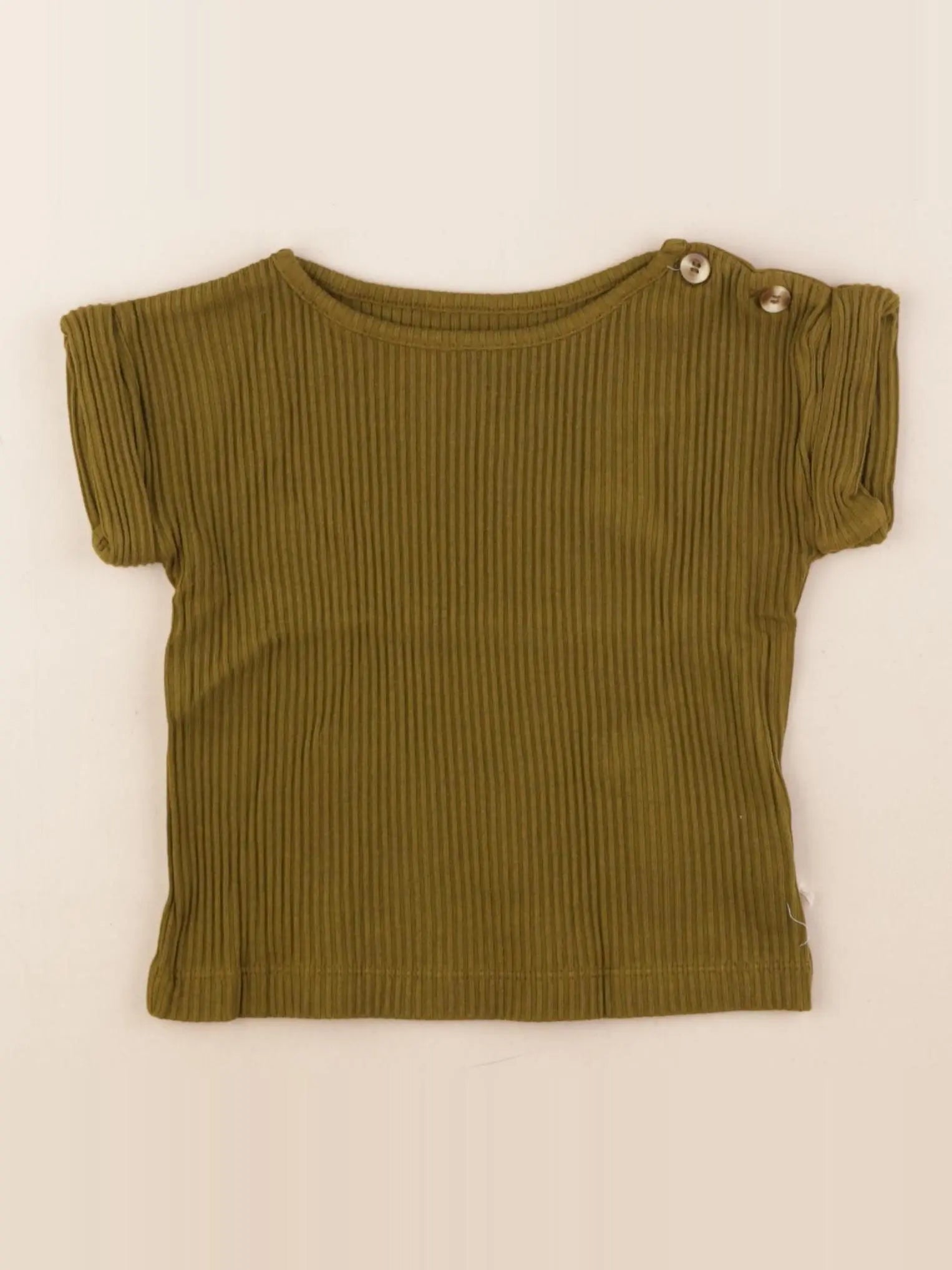 Poudre Organic - tee-shirt vert - 18 mois
