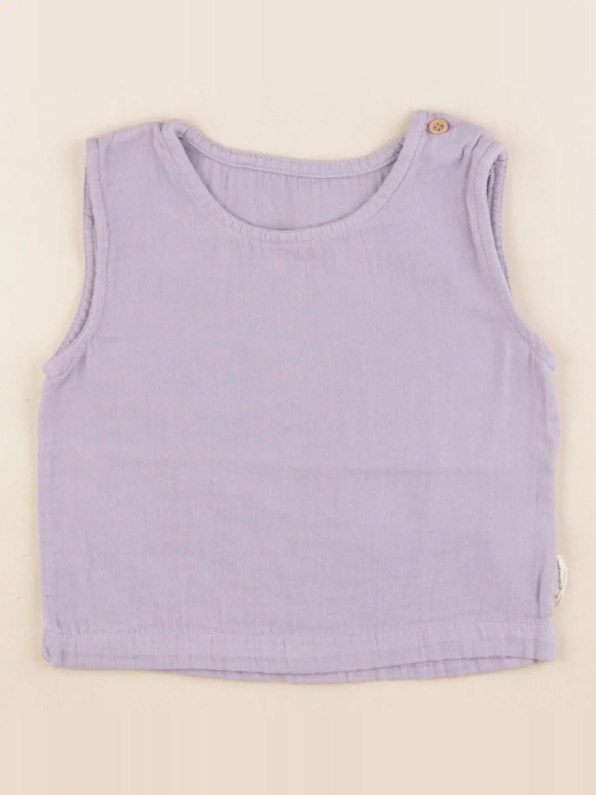 Poudre Organic - blouse violet - 18 mois