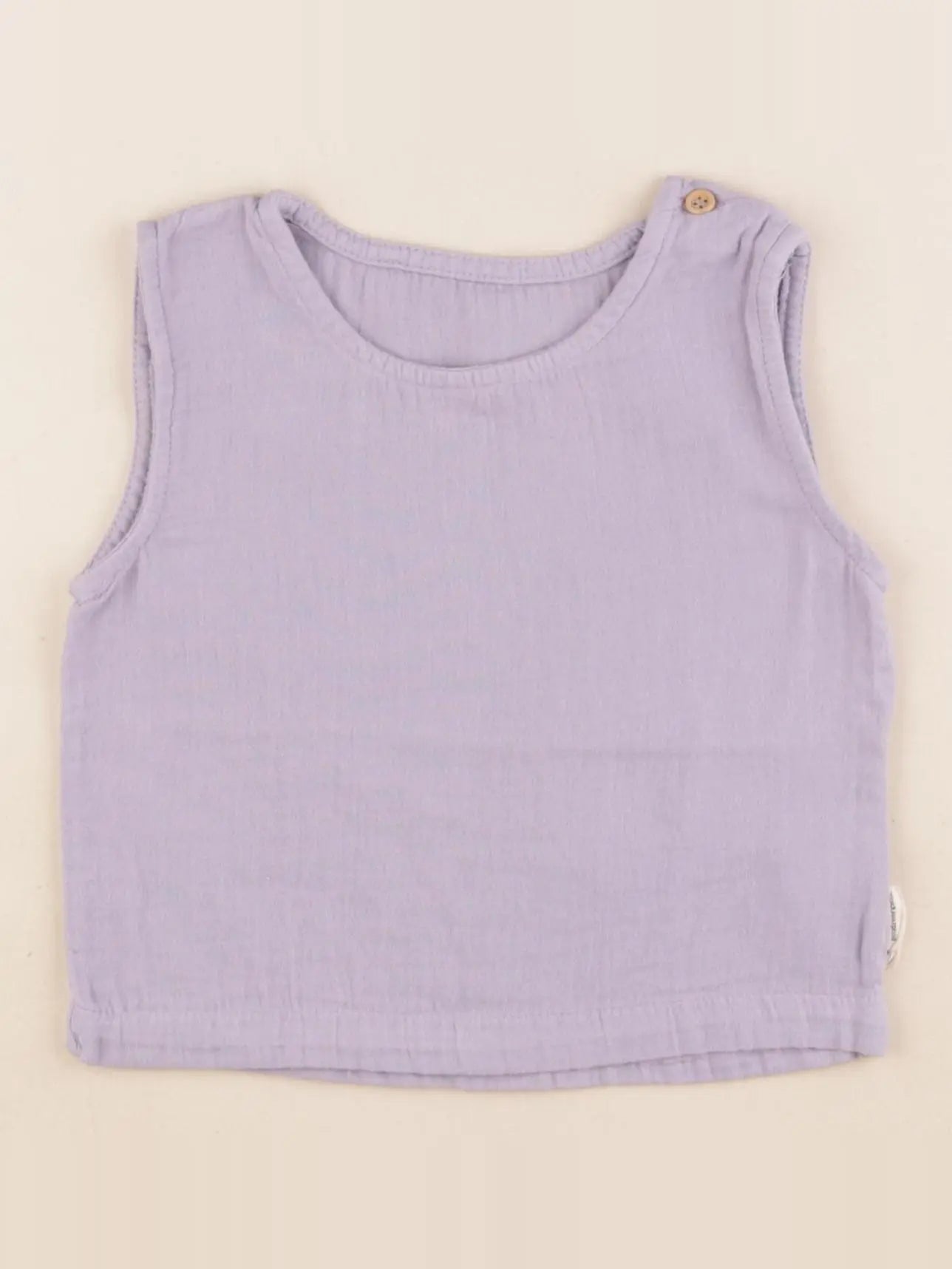 Poudre Organic - blouse violet - 18 mois