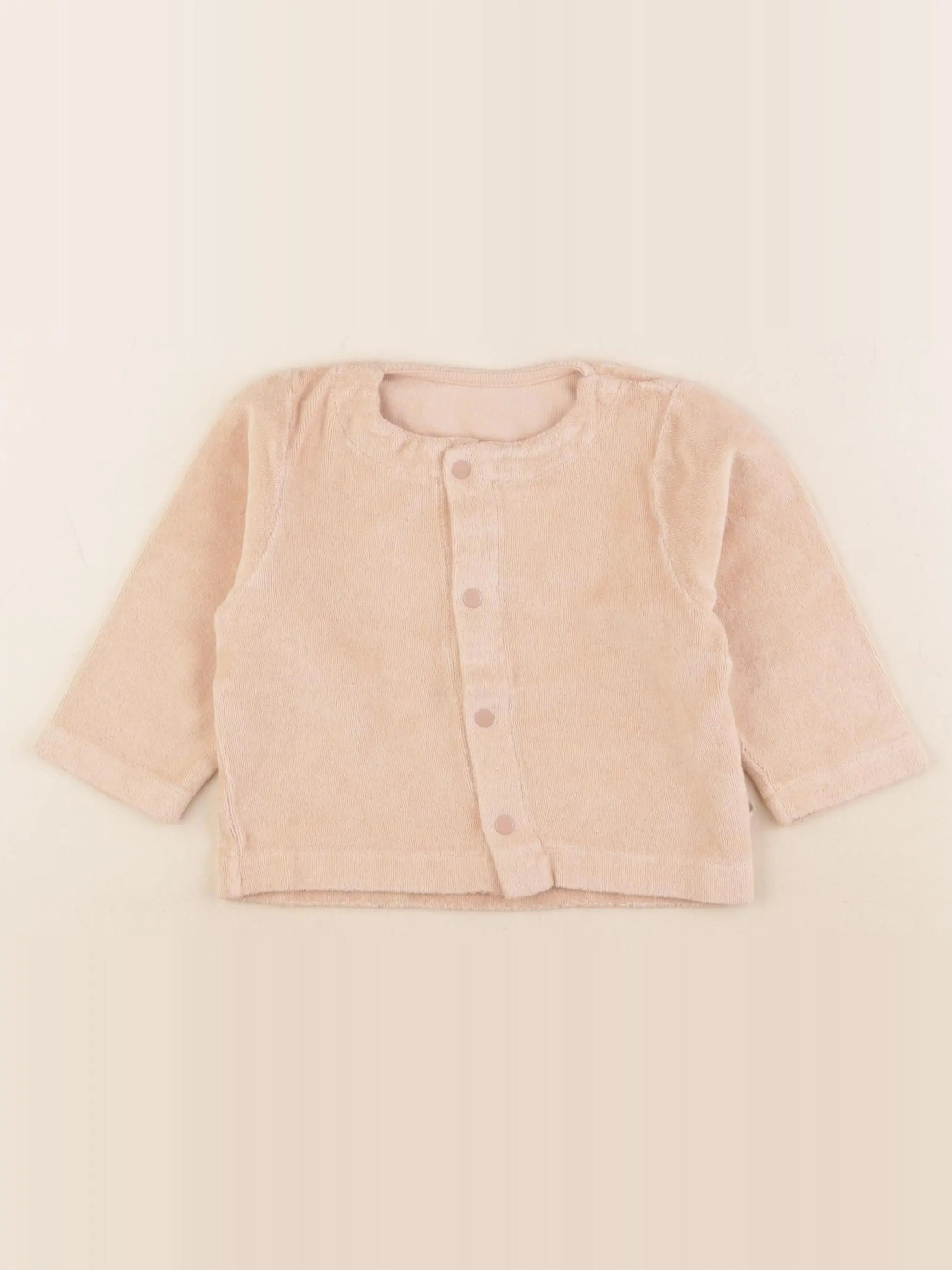 Poudre Organic - sweat beige - 12 mois