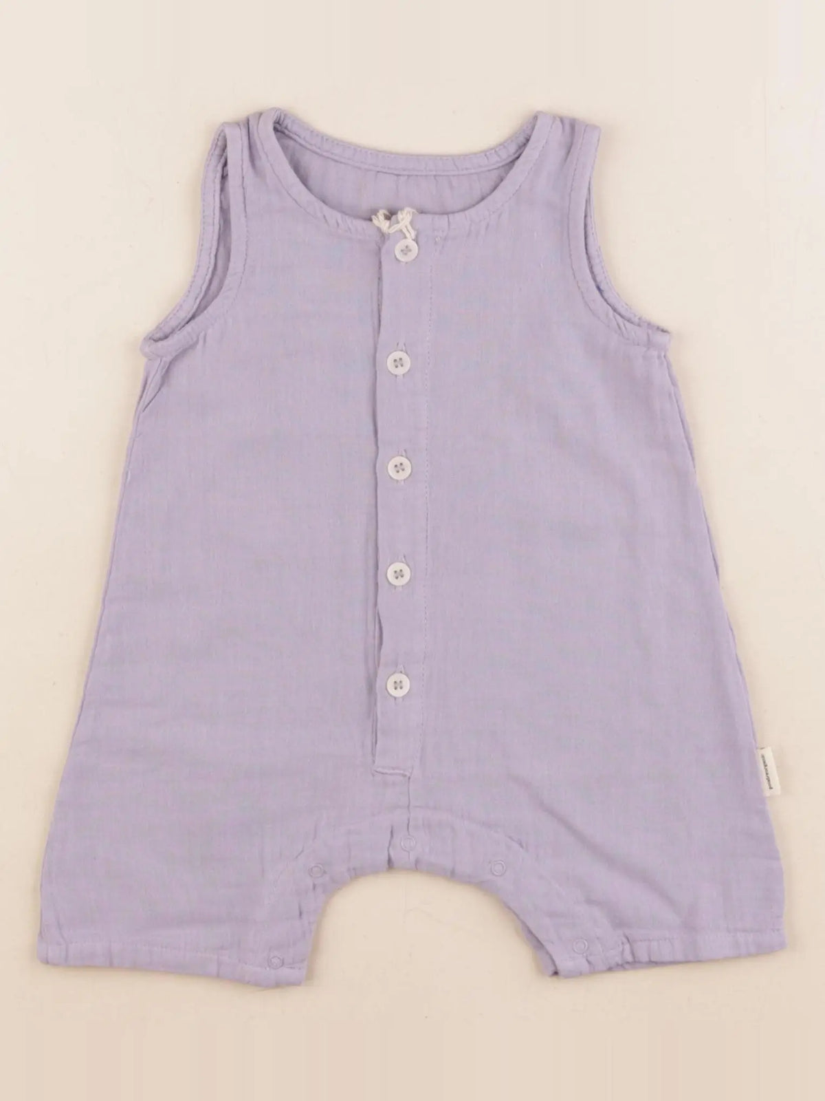 Poudre Organic - combinaison violet - 6 mois