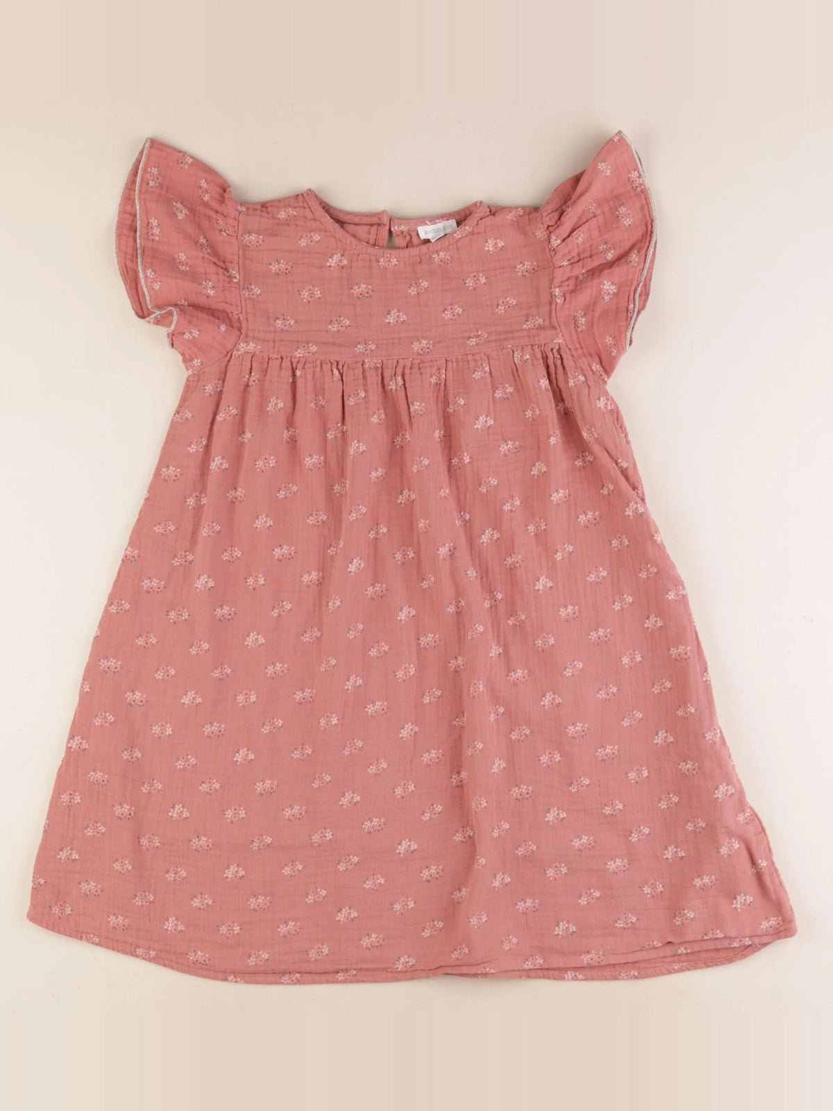 Vertbaudet - robe rose - 8 ans