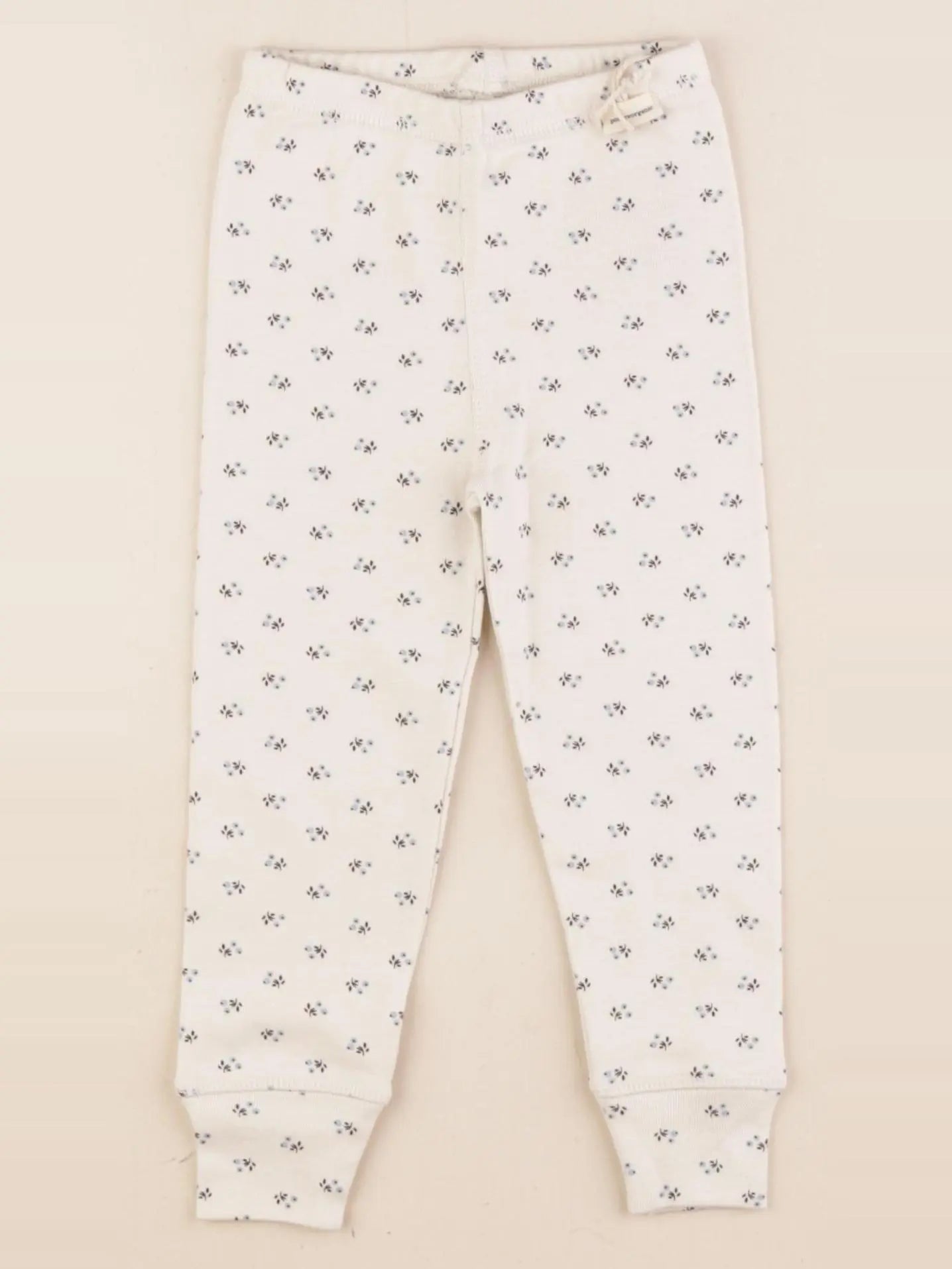 Poudre Organic - legging blanc - 18 mois