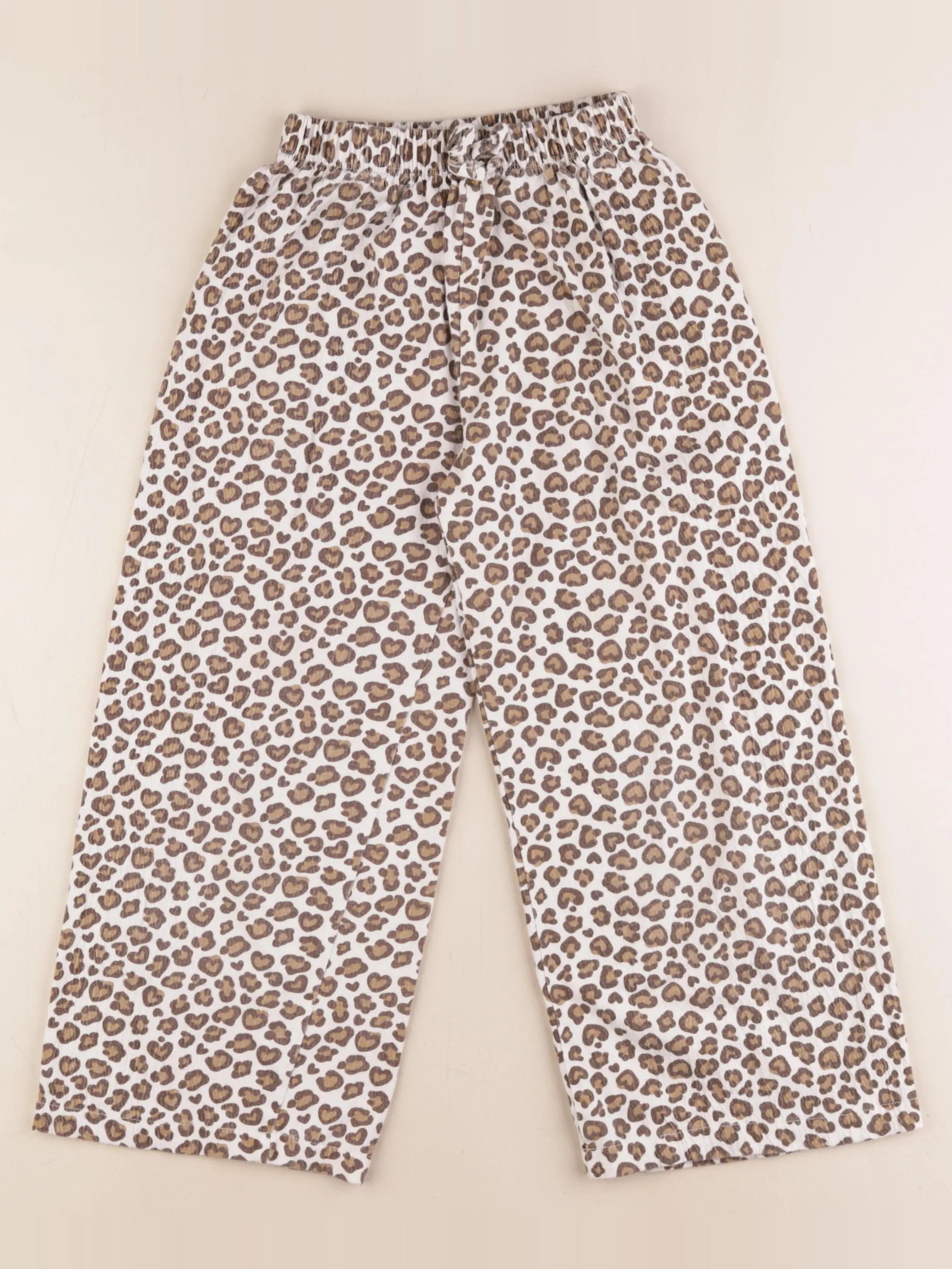 Vertbaudet - pantalon marron - 8 ans
