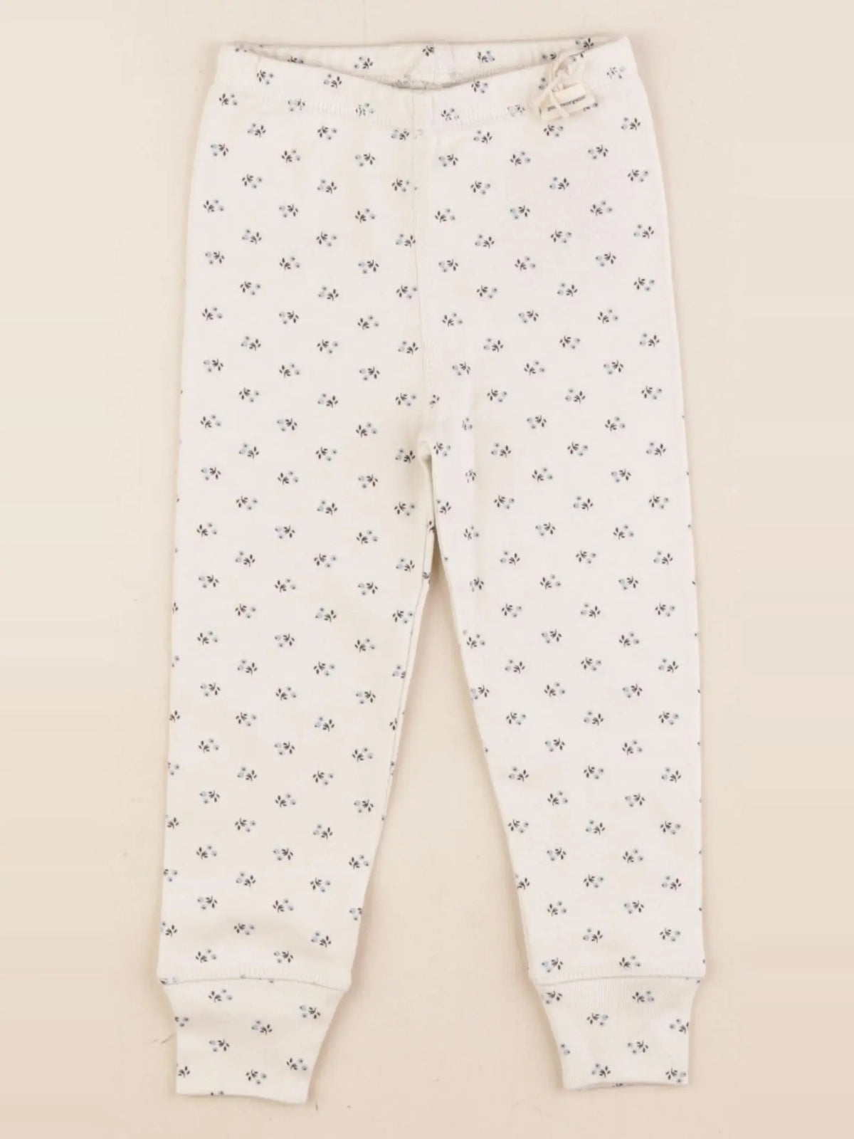 Poudre Organic - legging blanc - 24 mois