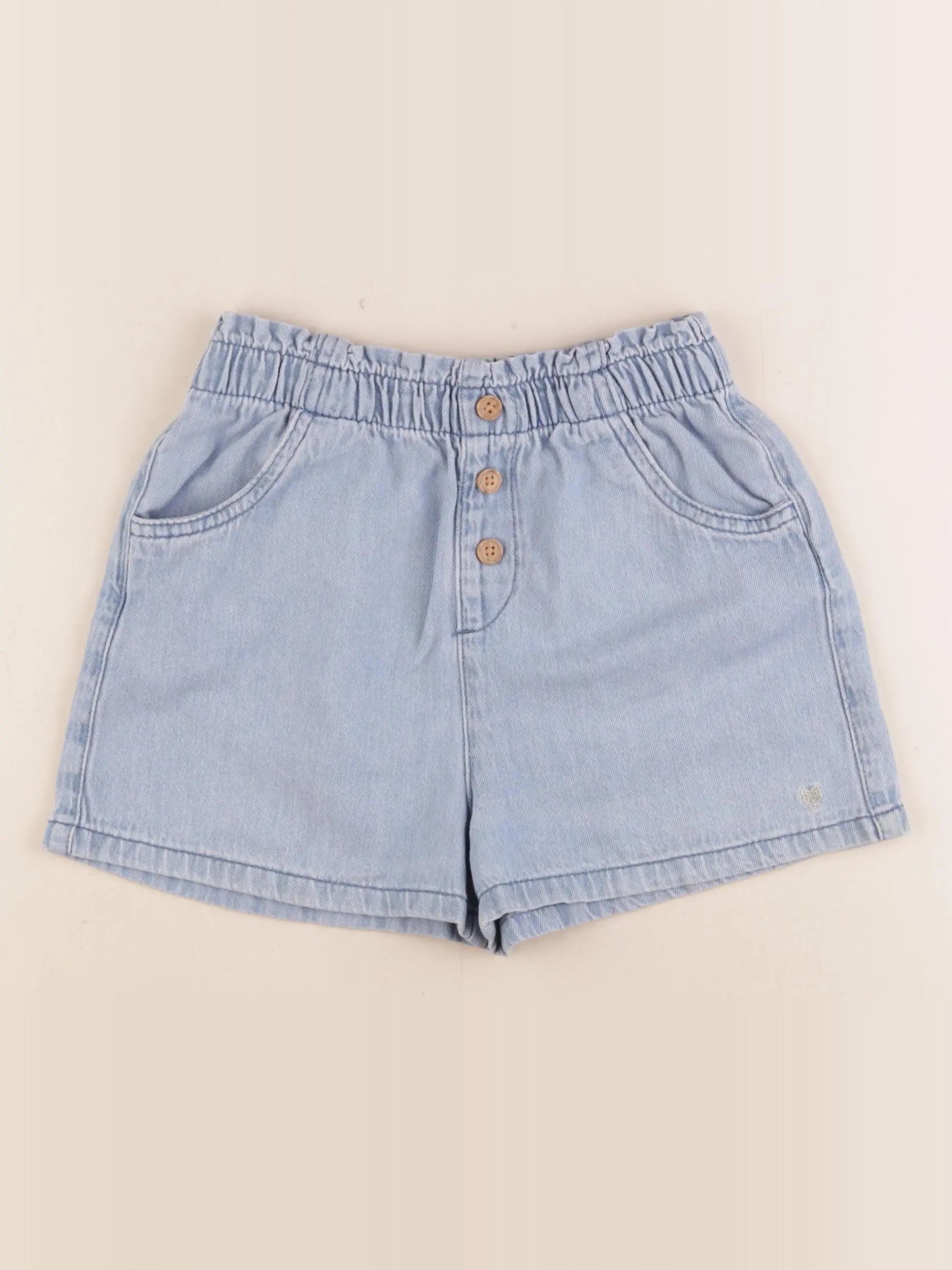 Vertbaudet - short bleu - 8 ans