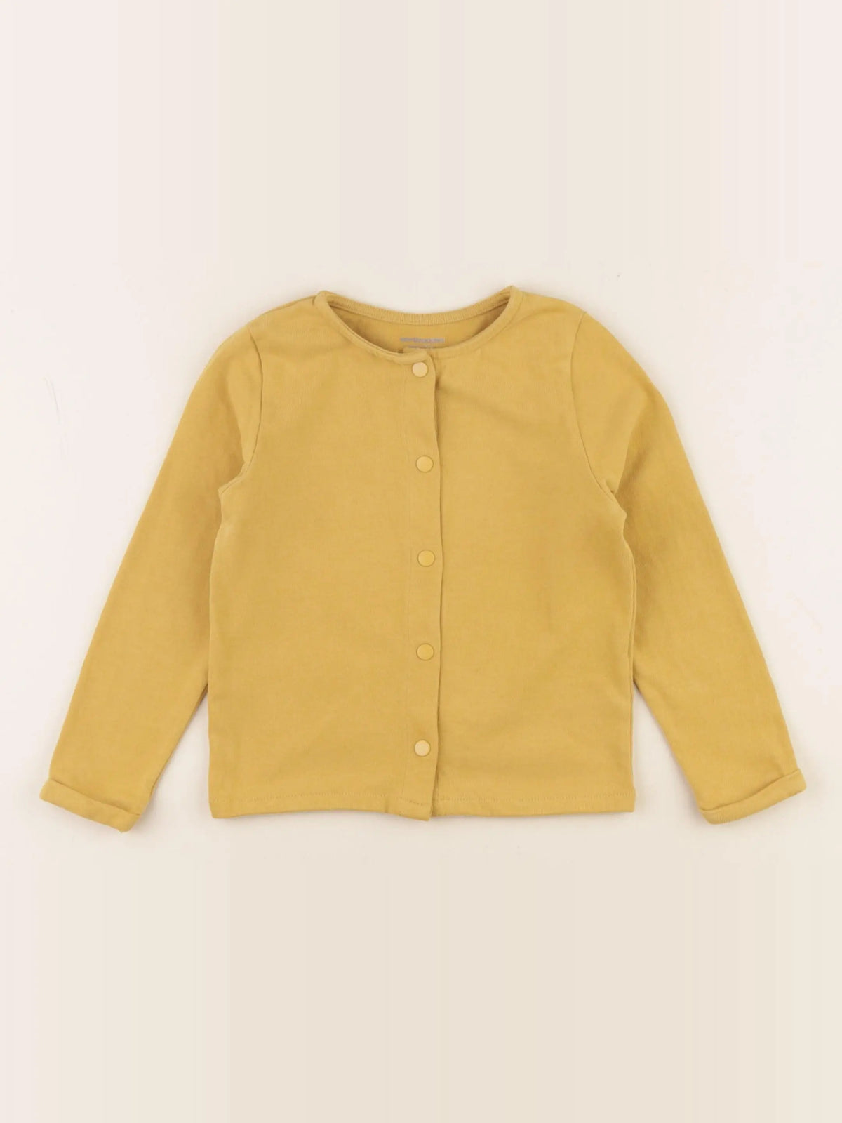 Vertbaudet - sweat jaune - 3 ans