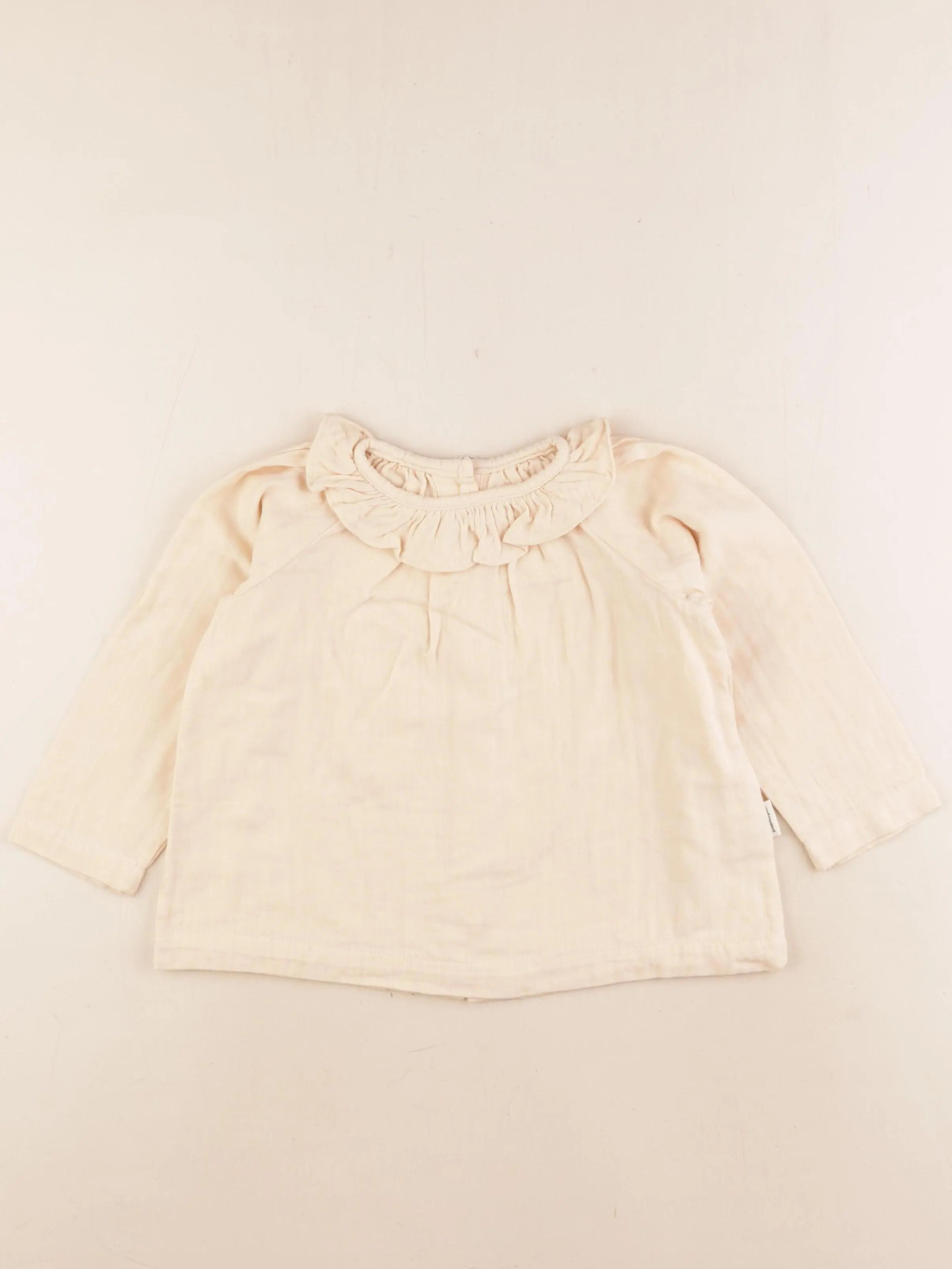 Poudre Organic - blouse orange - 12 mois