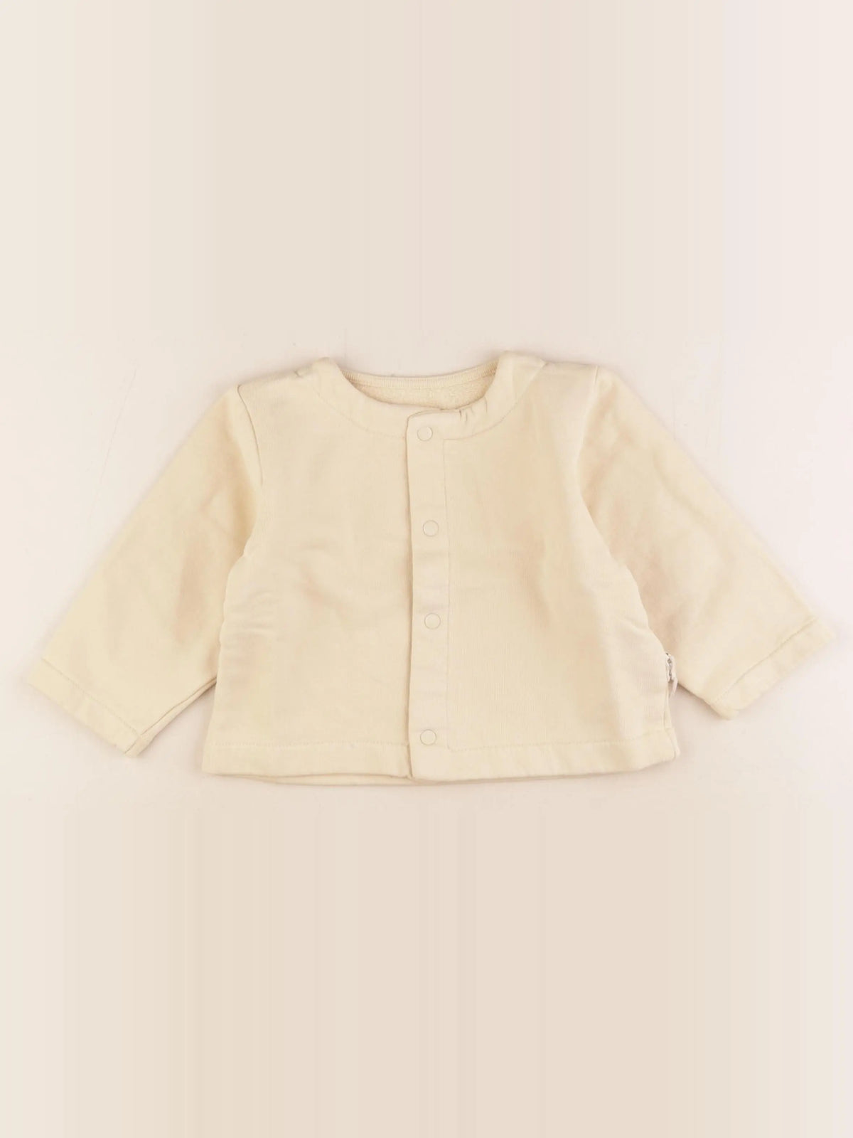 Poudre Organic - sweat jaune - 18 mois