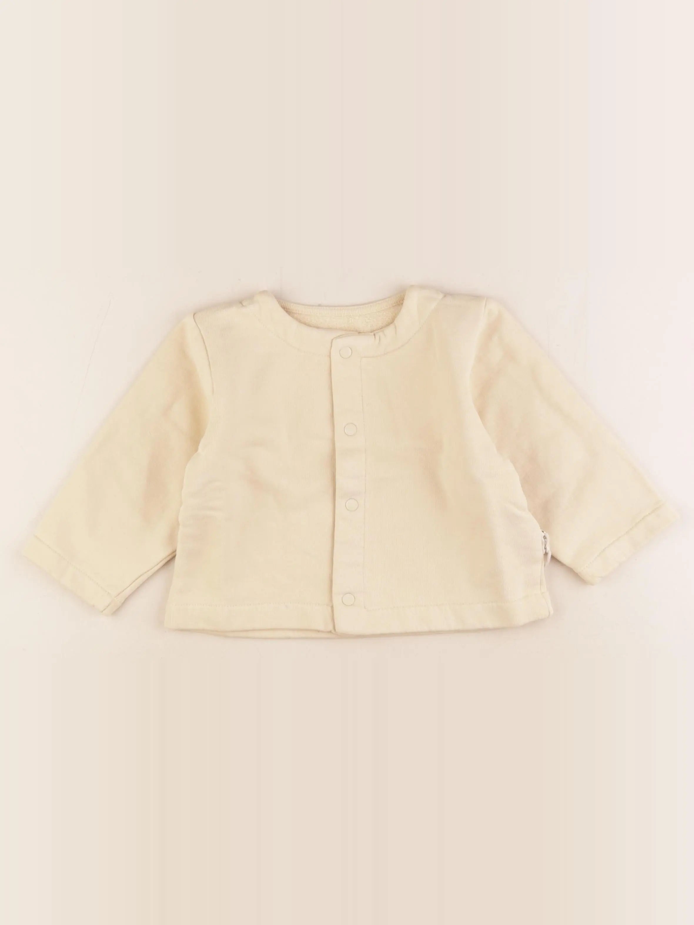 Poudre Organic - sweat jaune - 6 mois