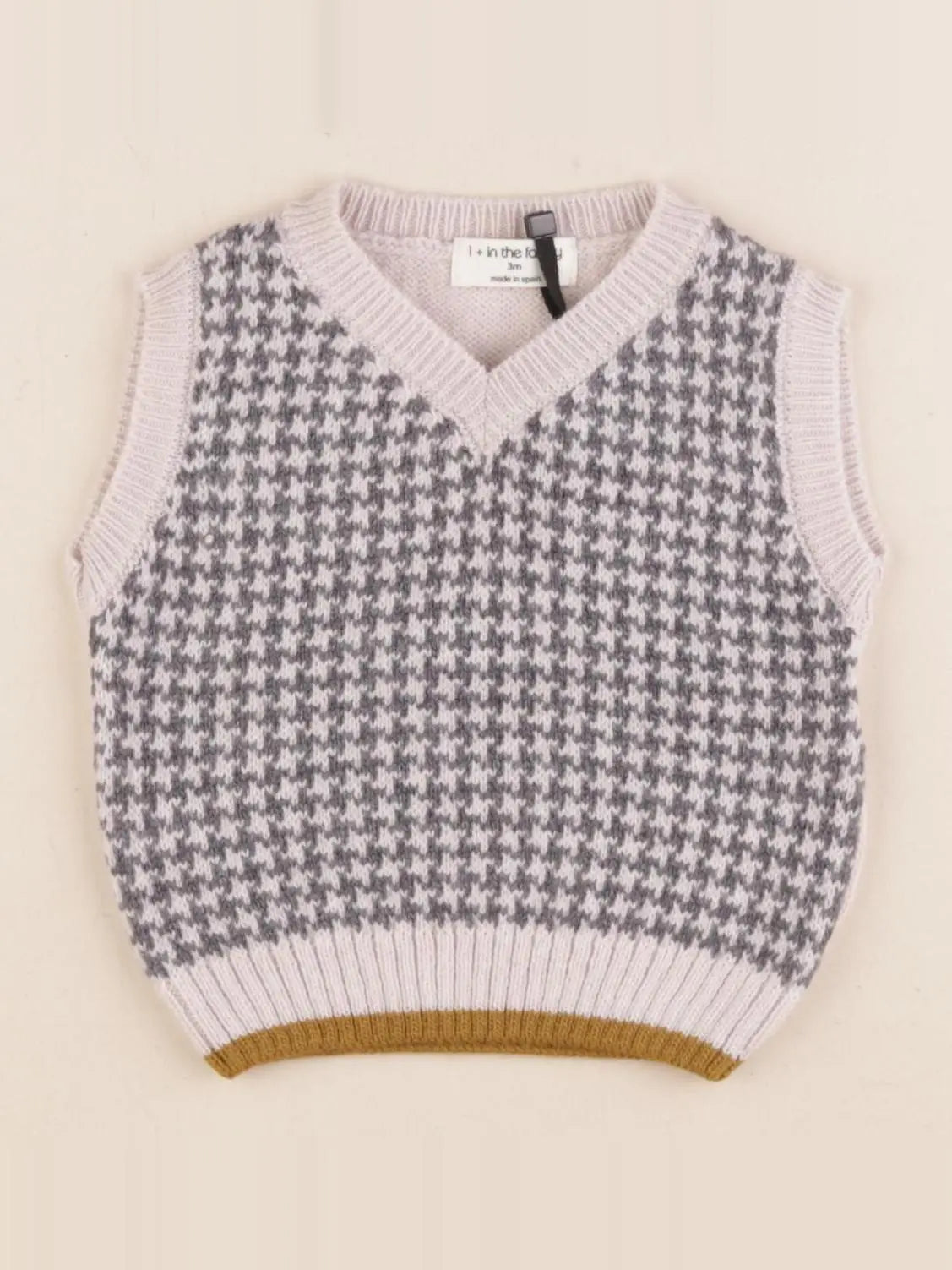 1+ In the family - pull gris - 18 mois