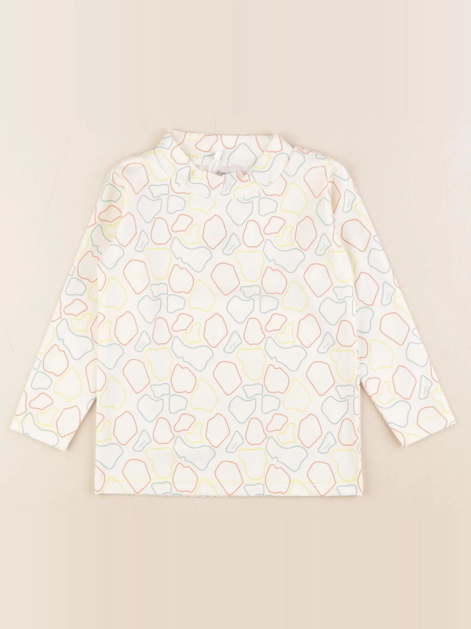 Baïnes - tee-shirt de bain multicolore - 12 mois
