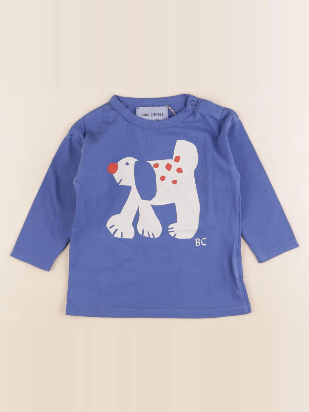 Bobo Choses - tee-shirt bleu - 9 mois