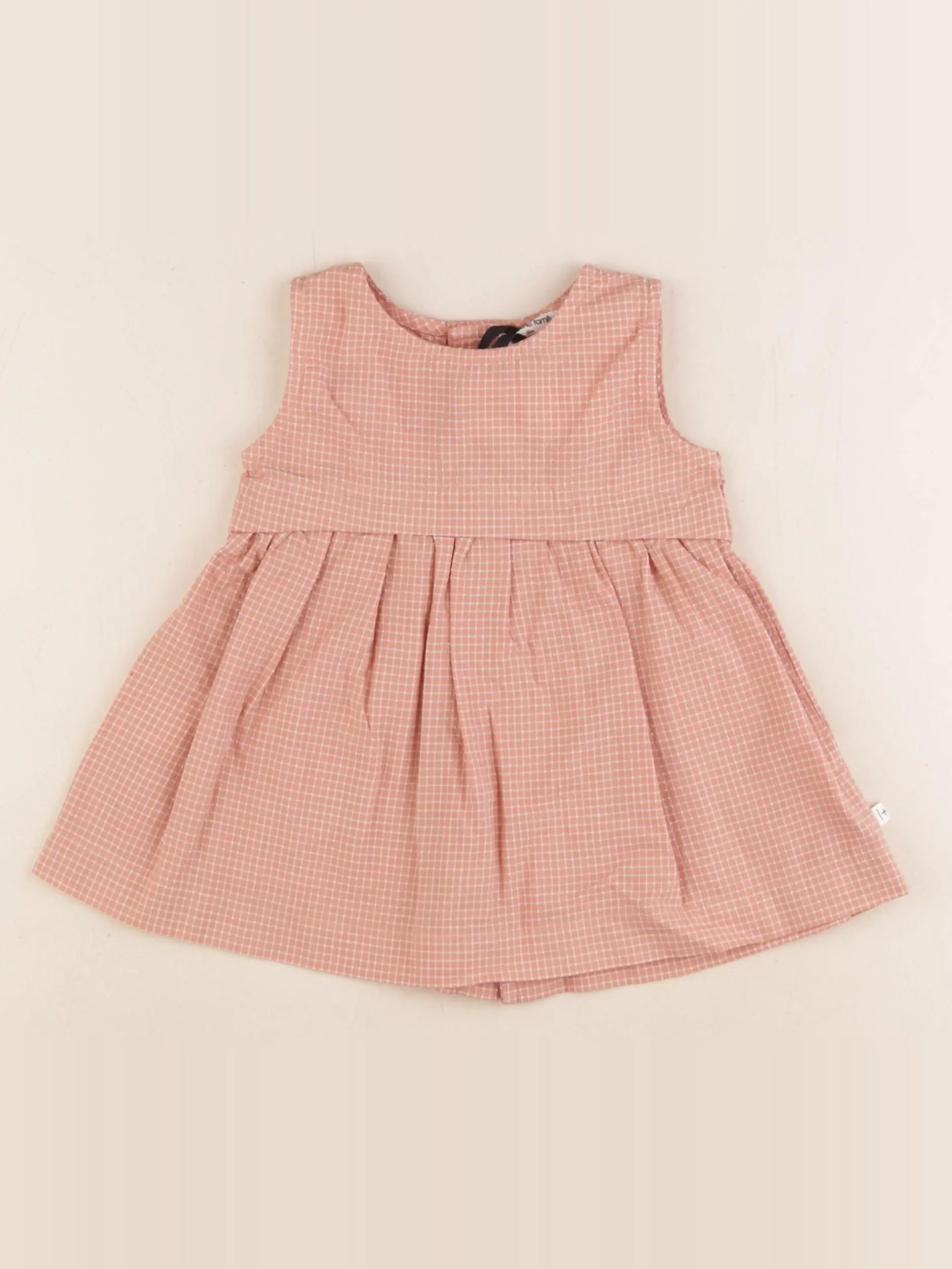 1+ In the family - robe rose - 9 mois