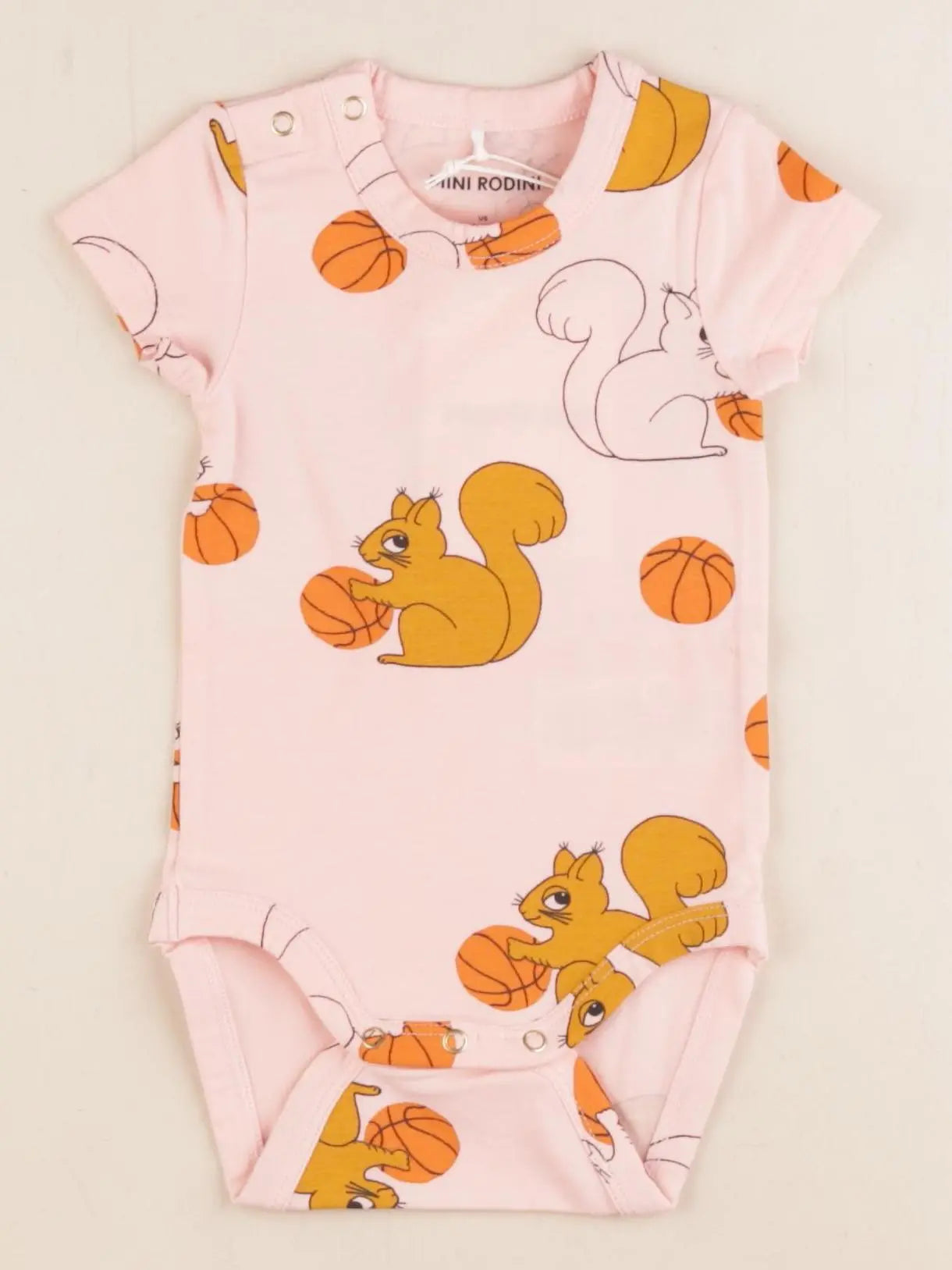 Mini Rodini - body rose - 1/4 mois