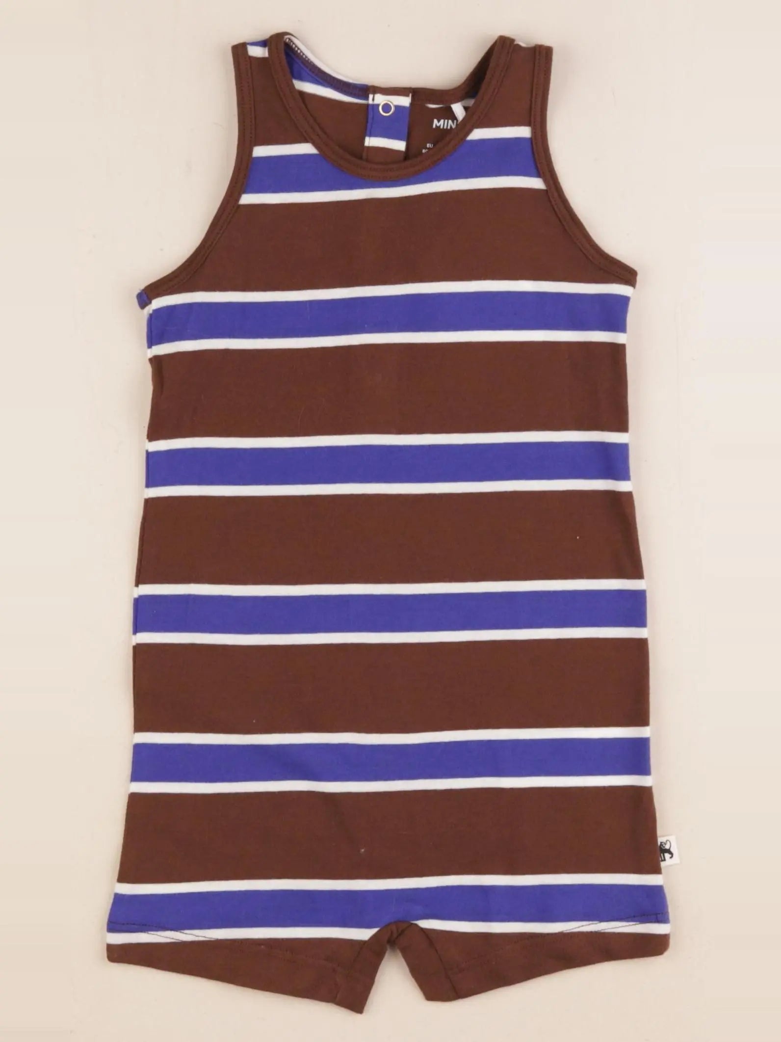 Mini Rodini - combinaison bleu, marron - 9/18 mois