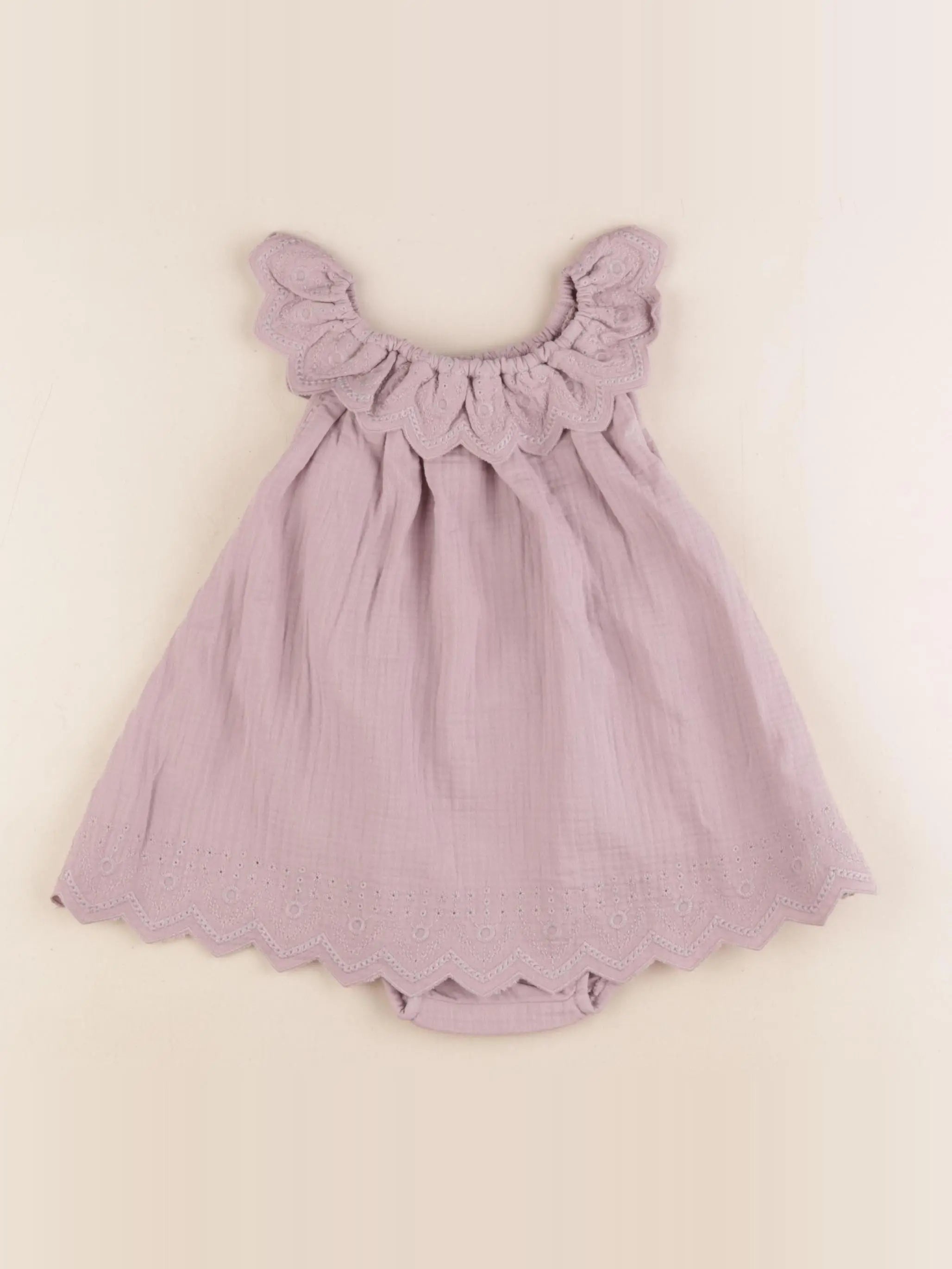 Quincy Mae - robe violet - 12/18 mois