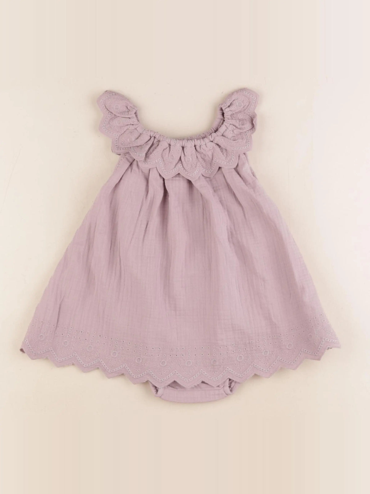 Quincy Mae - robe violet - 18/24 mois