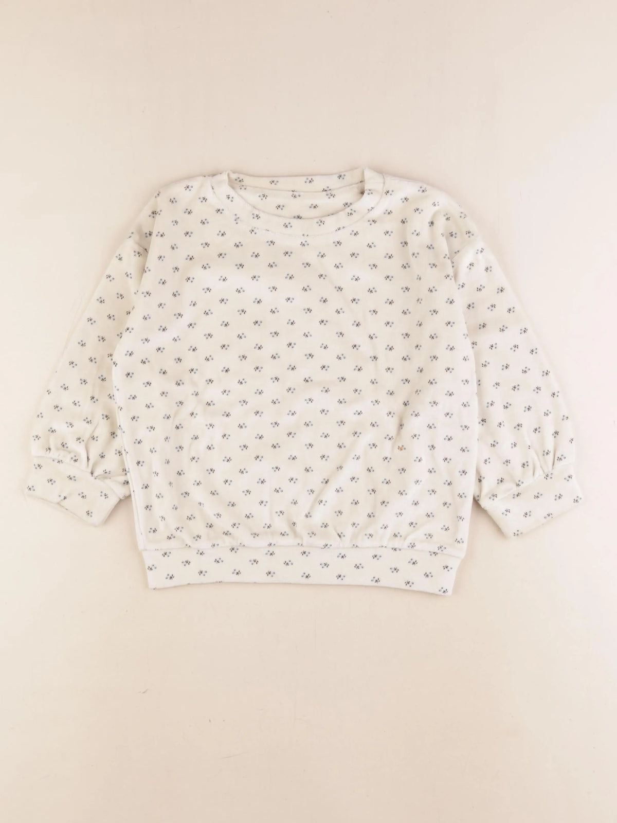 Poudre Organic - sweat blanc - 3 mois