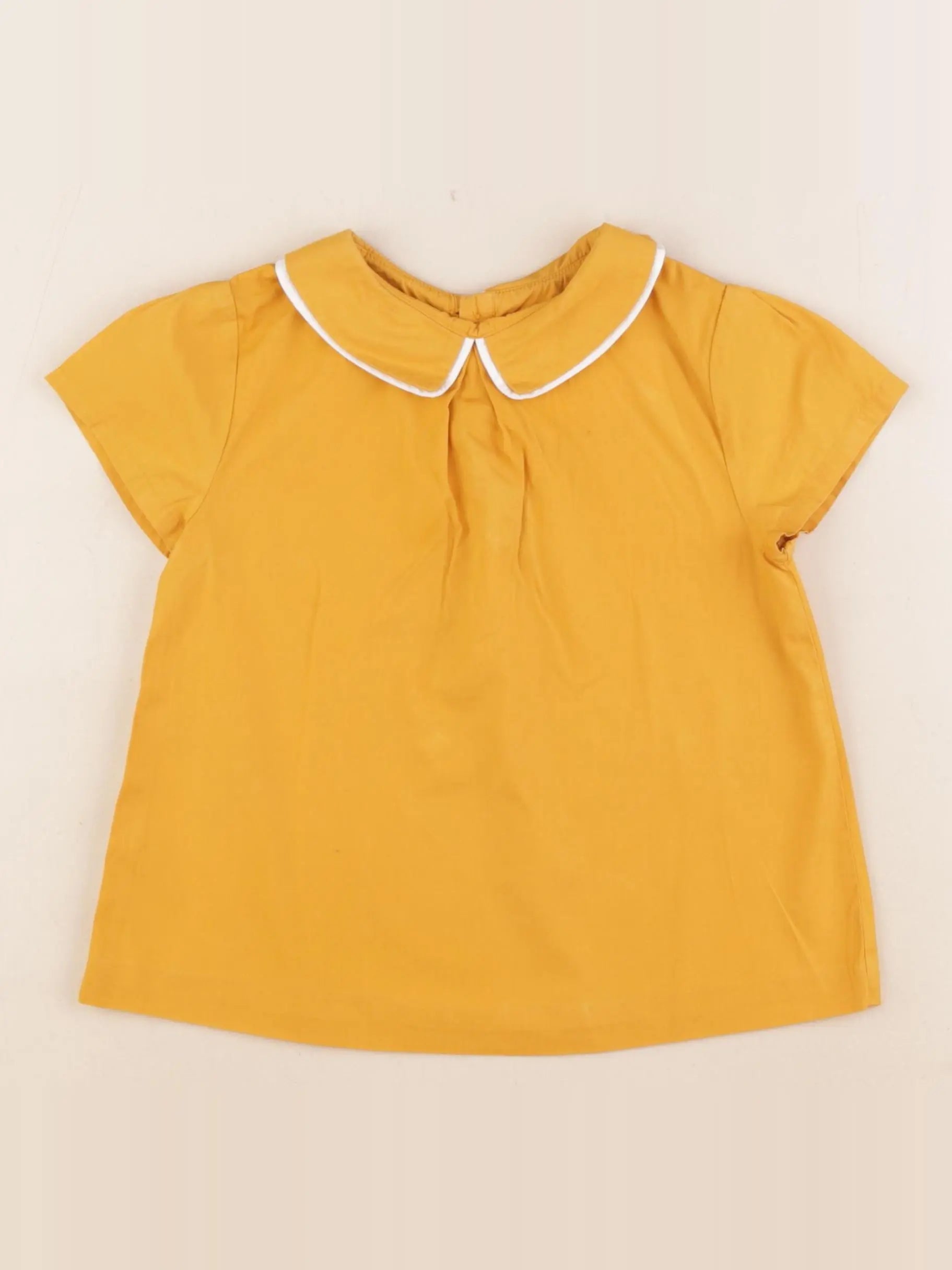Jacadi - blouse jaune - 4 ans
