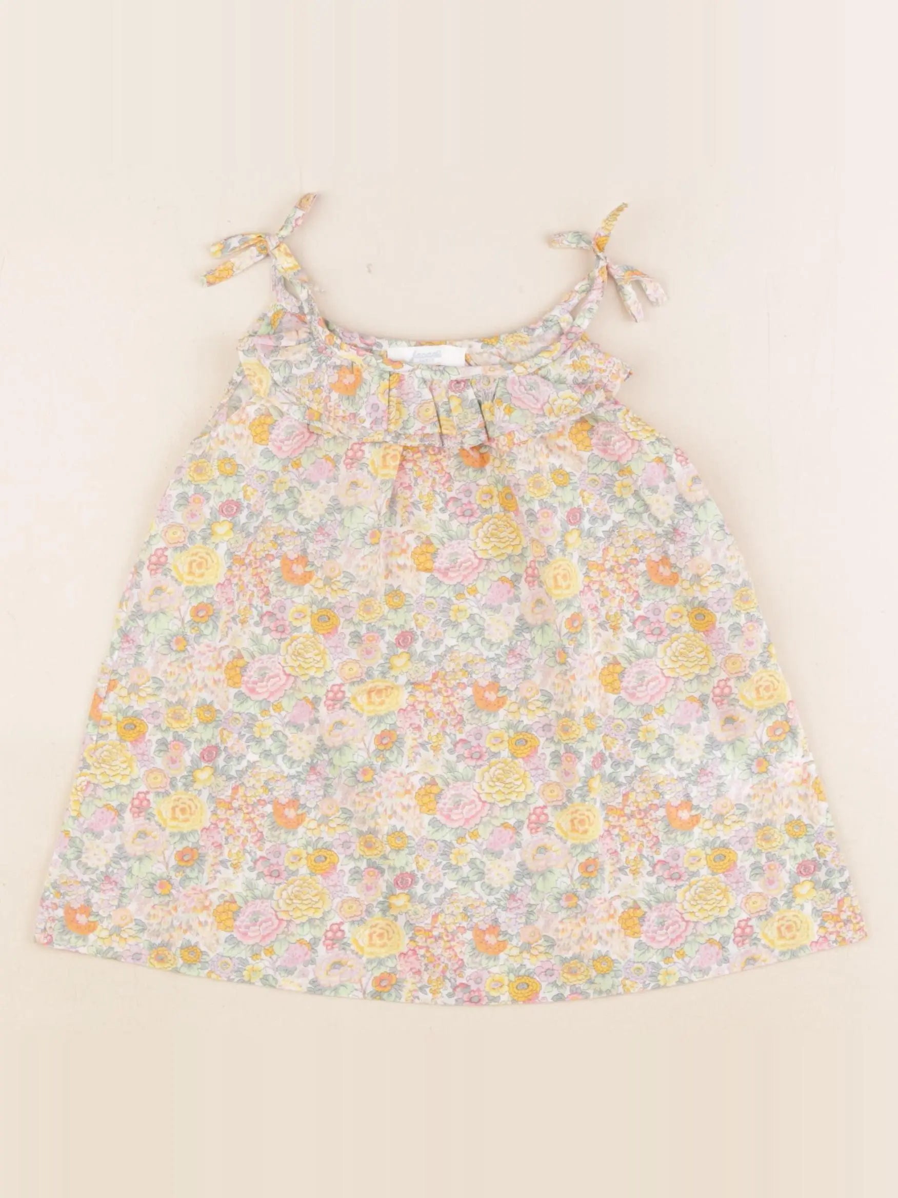 Jacadi - blouse liberty multicolore - 6 ans