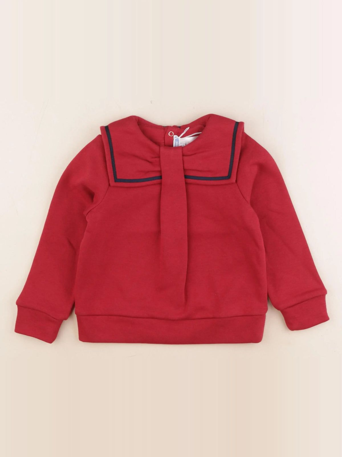 Jacadi - sweat rouge - 4 ans