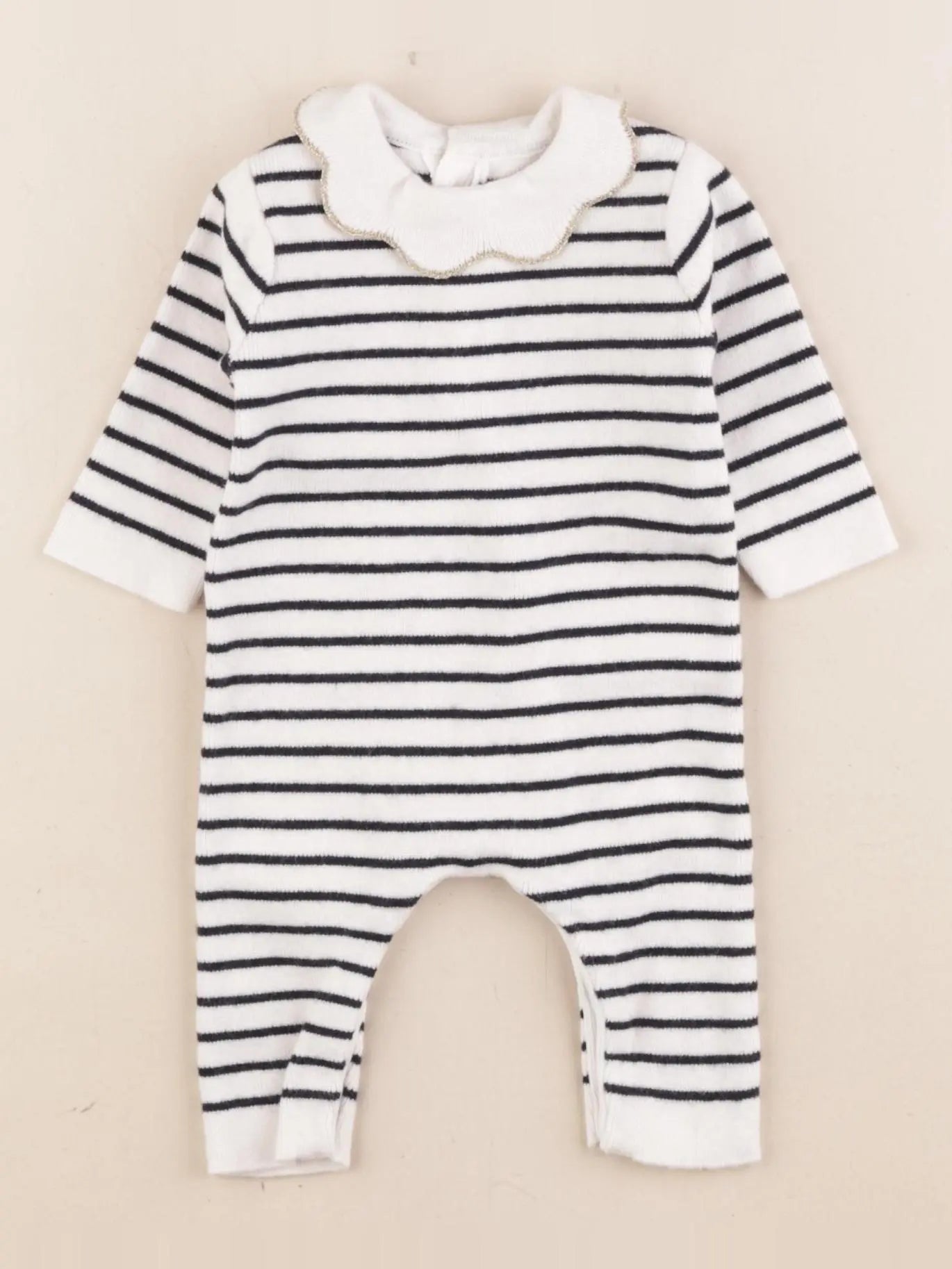 Jacadi - combinaison bleu - 1 mois