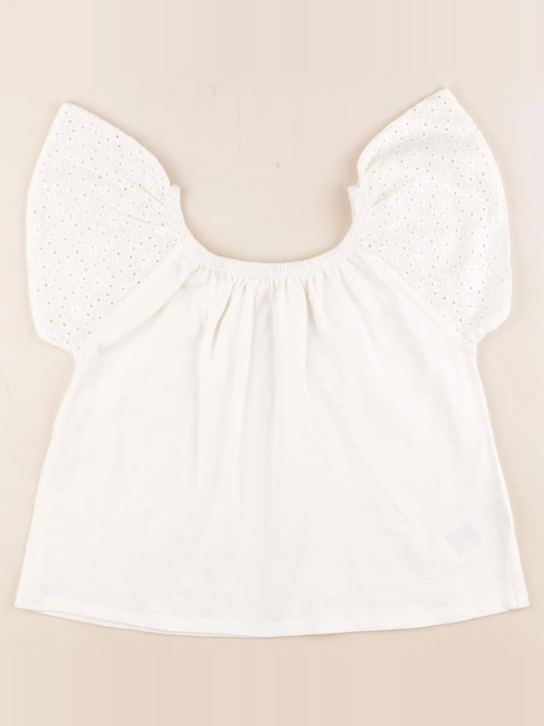 Vertbaudet - tee-shirt blanc - 4 ans