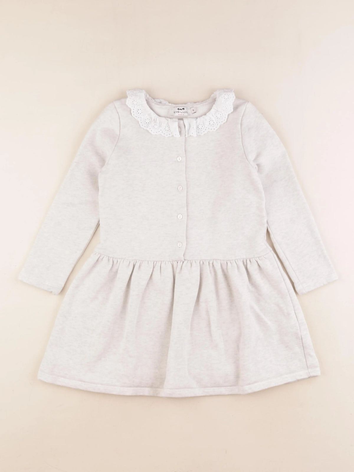 Cyrillus - robe gris - 6 ans