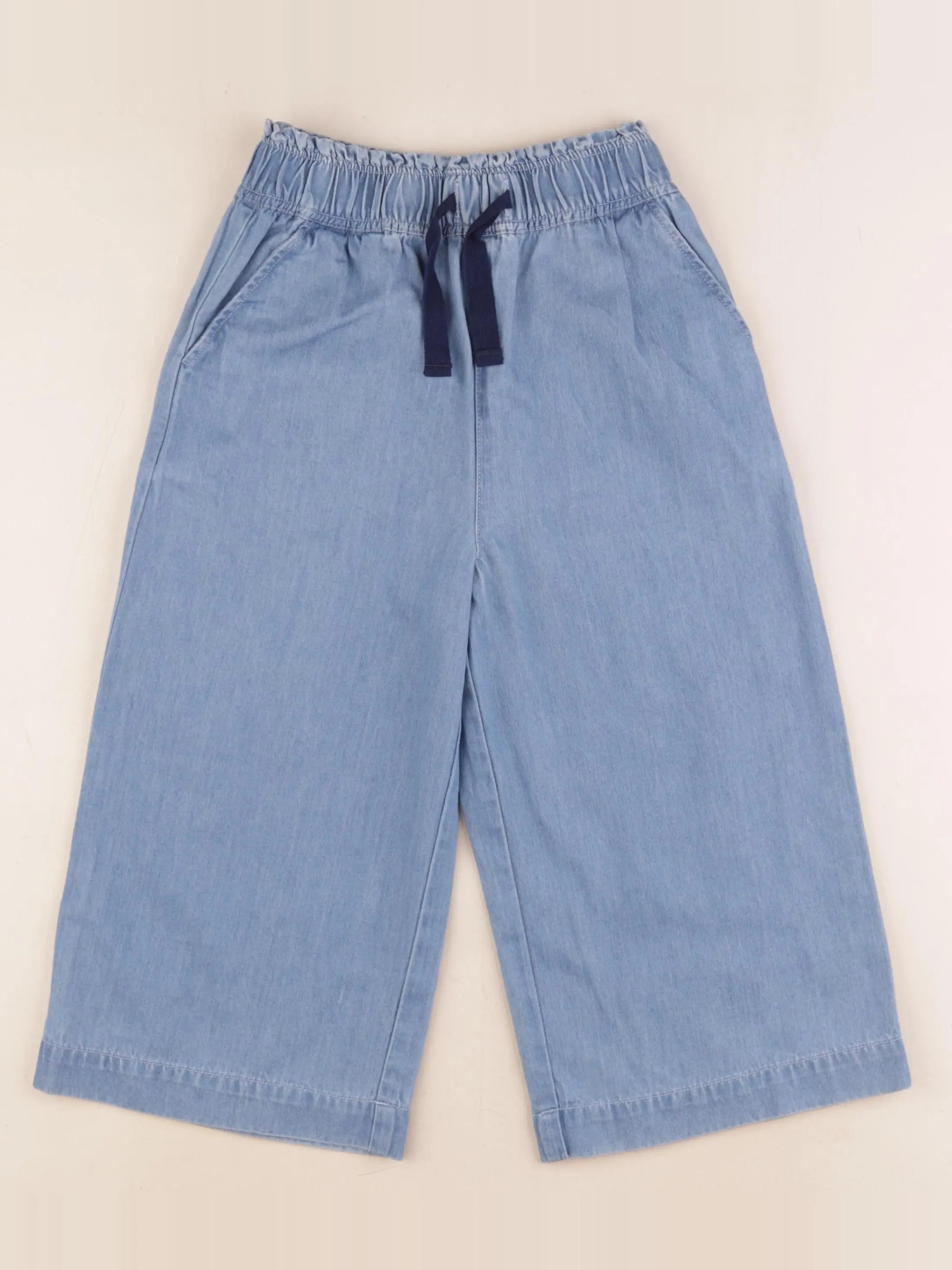 Petit Bateau - pantalon bleu - 6 ans
