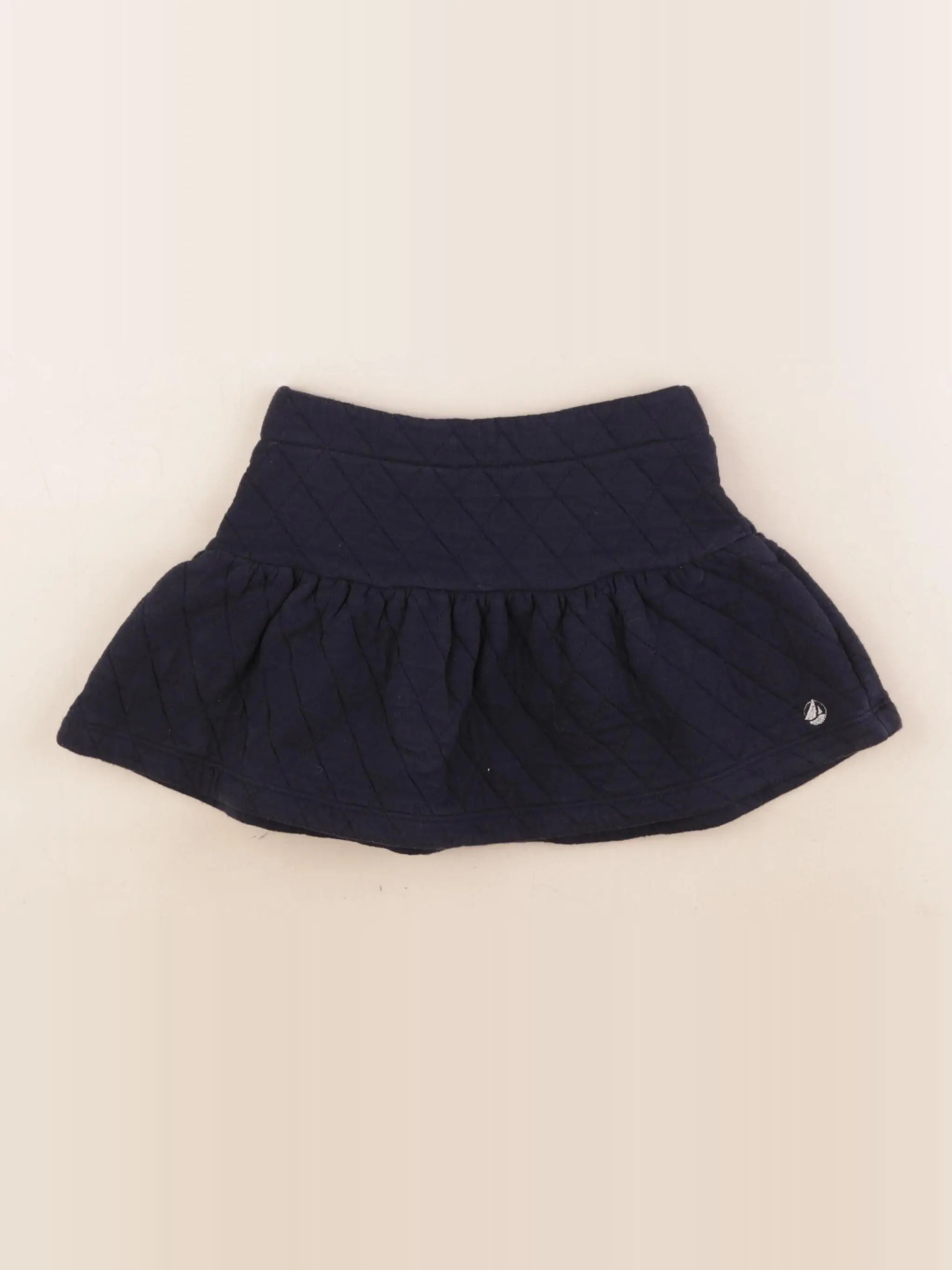 Petit Bateau - jupe bleu - 4 ans