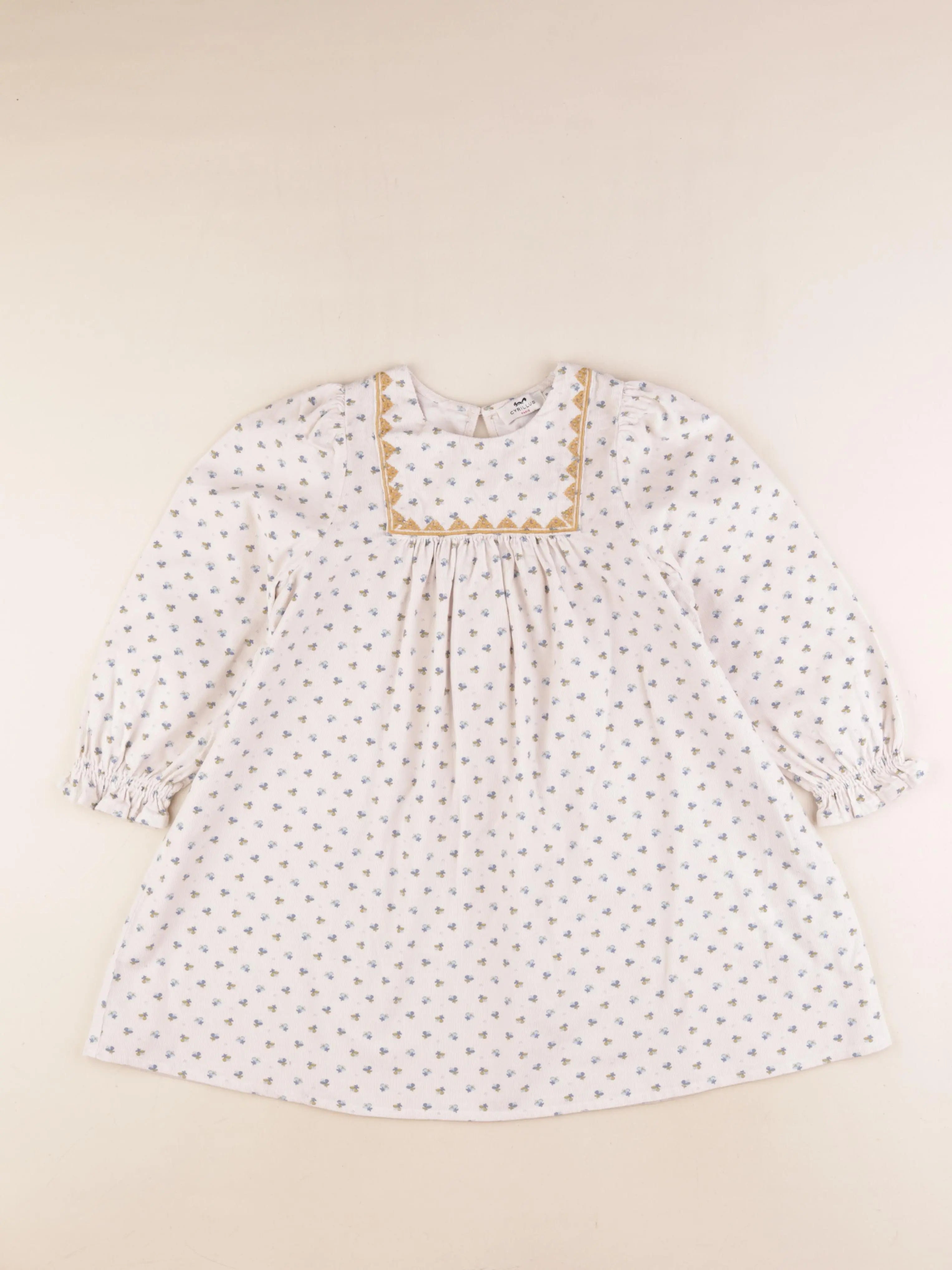 Cyrillus - robe beige - 6 ans