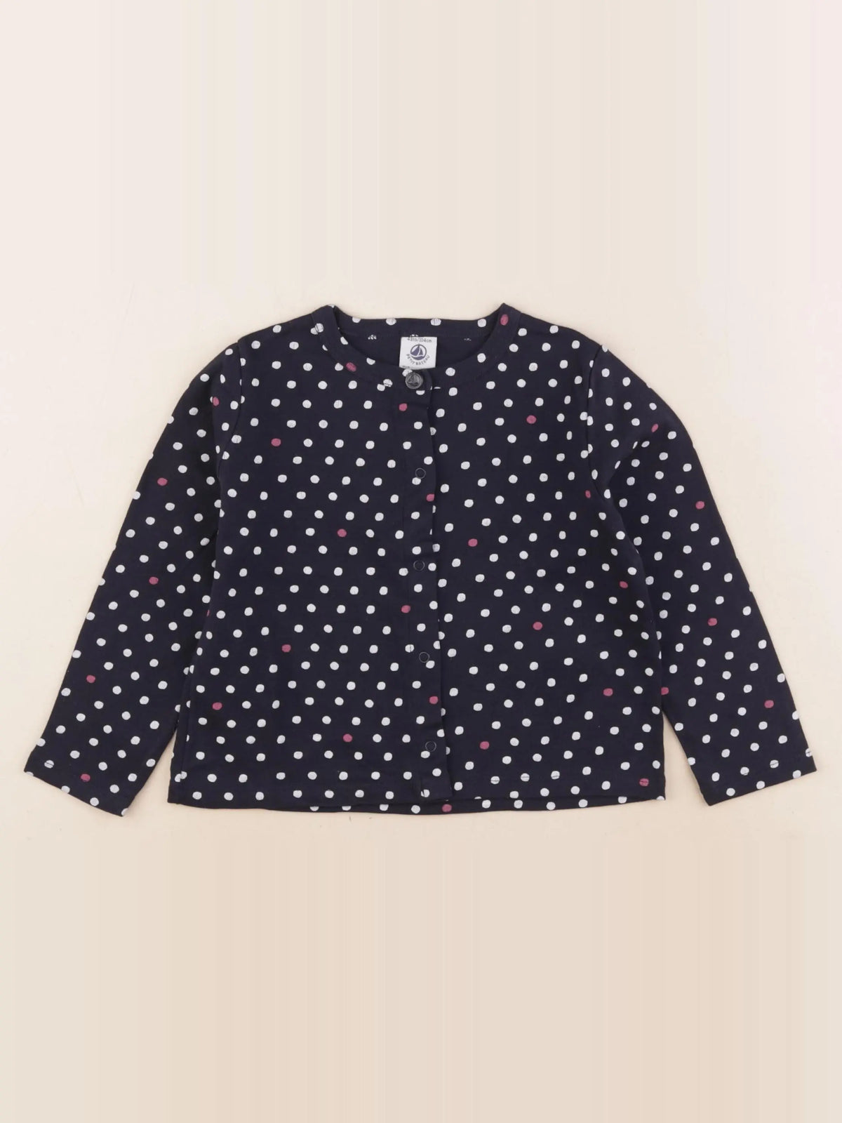 Petit Bateau - tee-shirt bleu - 4 ans