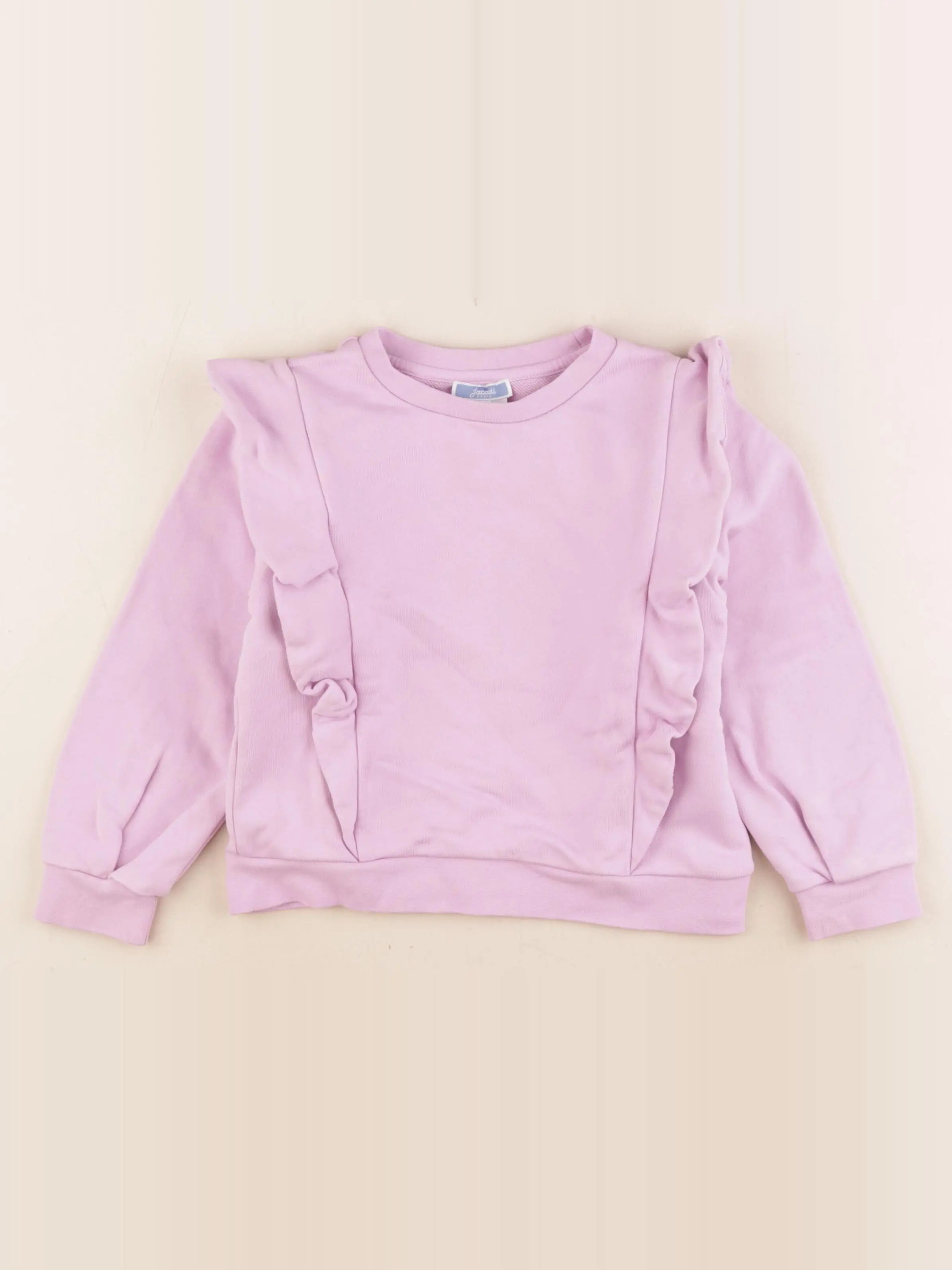 Jacadi - sweat violet - 6 ans