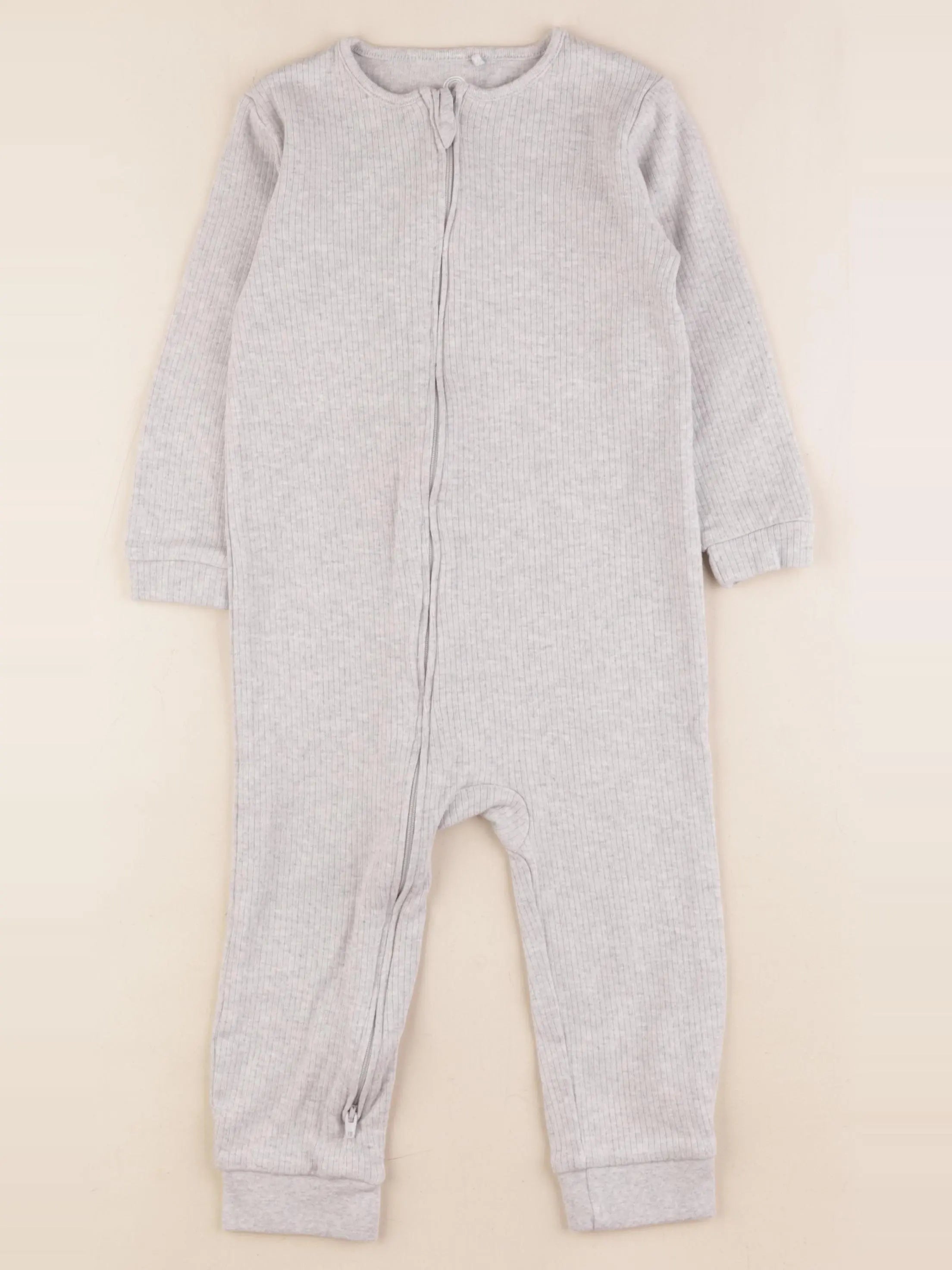 Next - pyjama coton gris - 2/3 ans