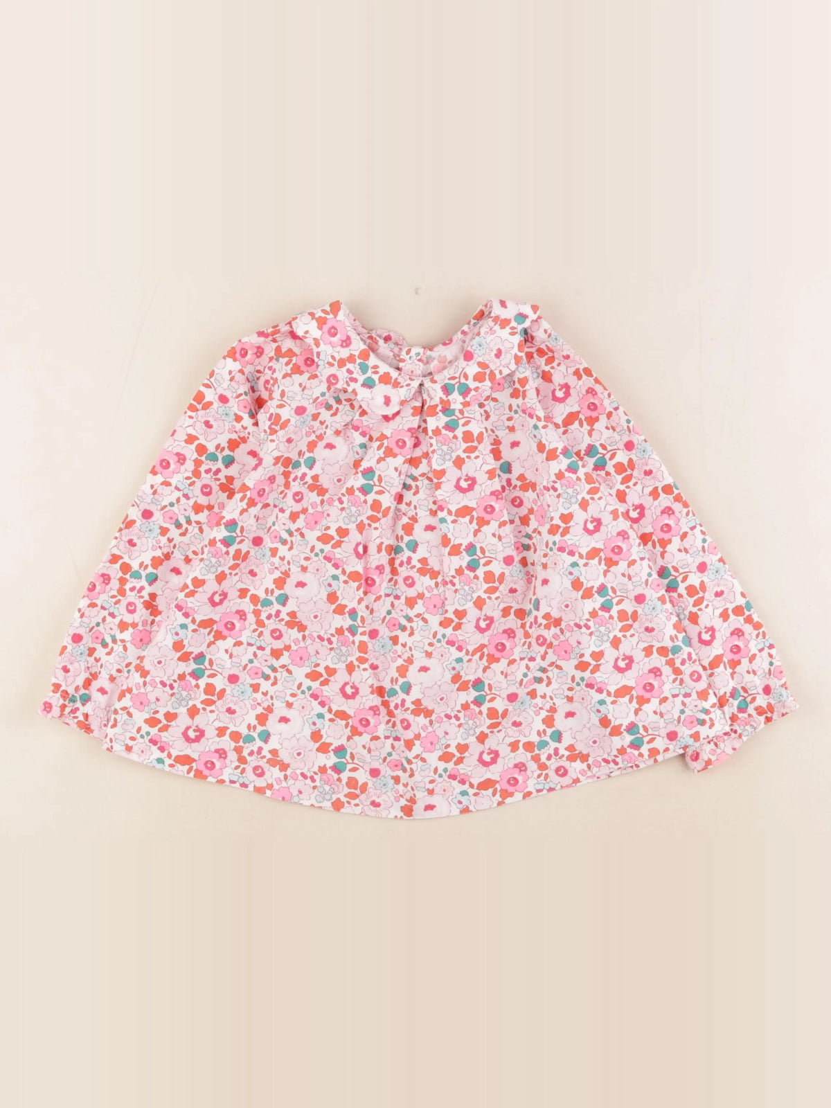 Jacadi - blouse liberty rose - 36 mois