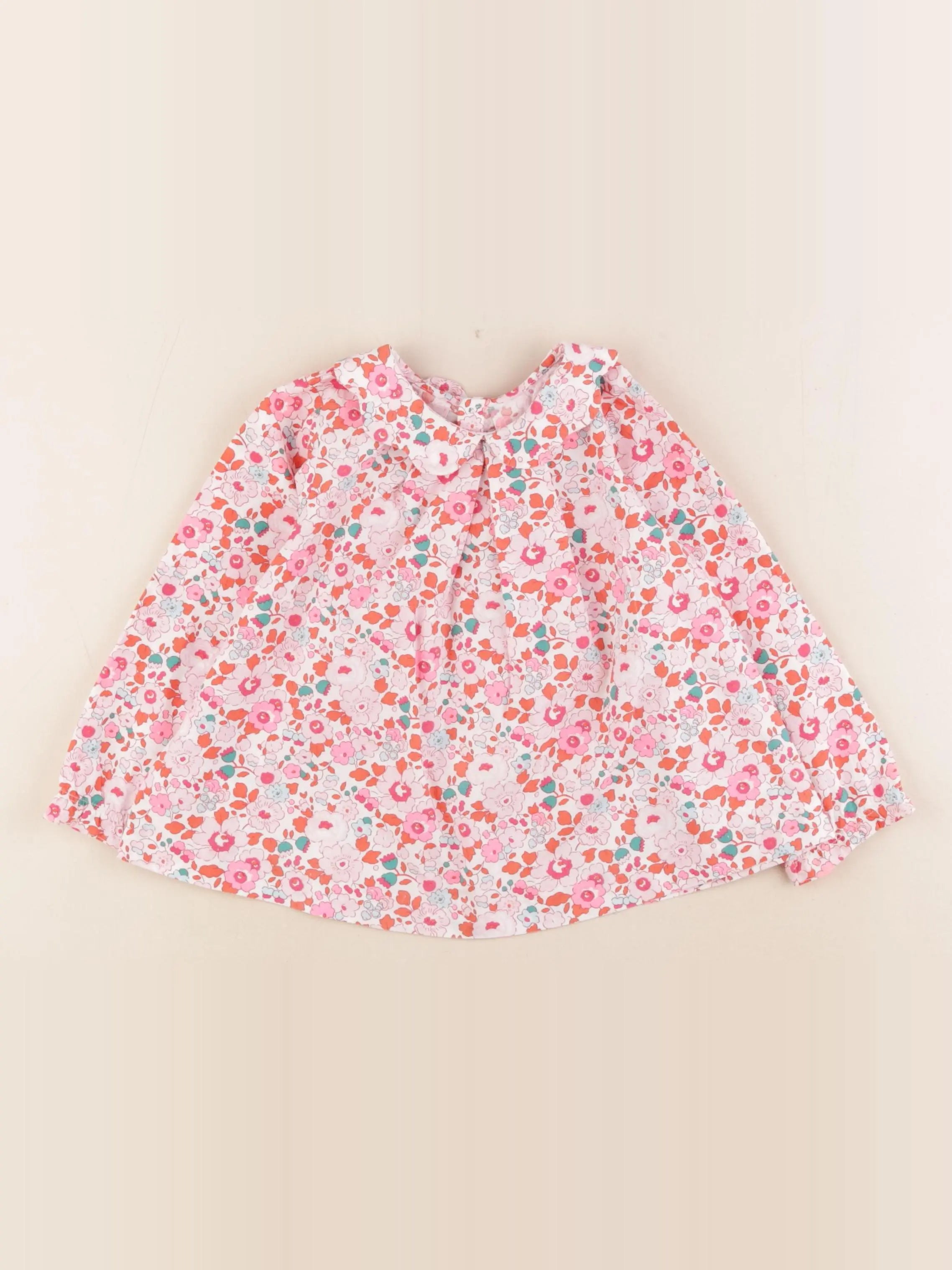 Jacadi - blouse liberty rose - 36 mois