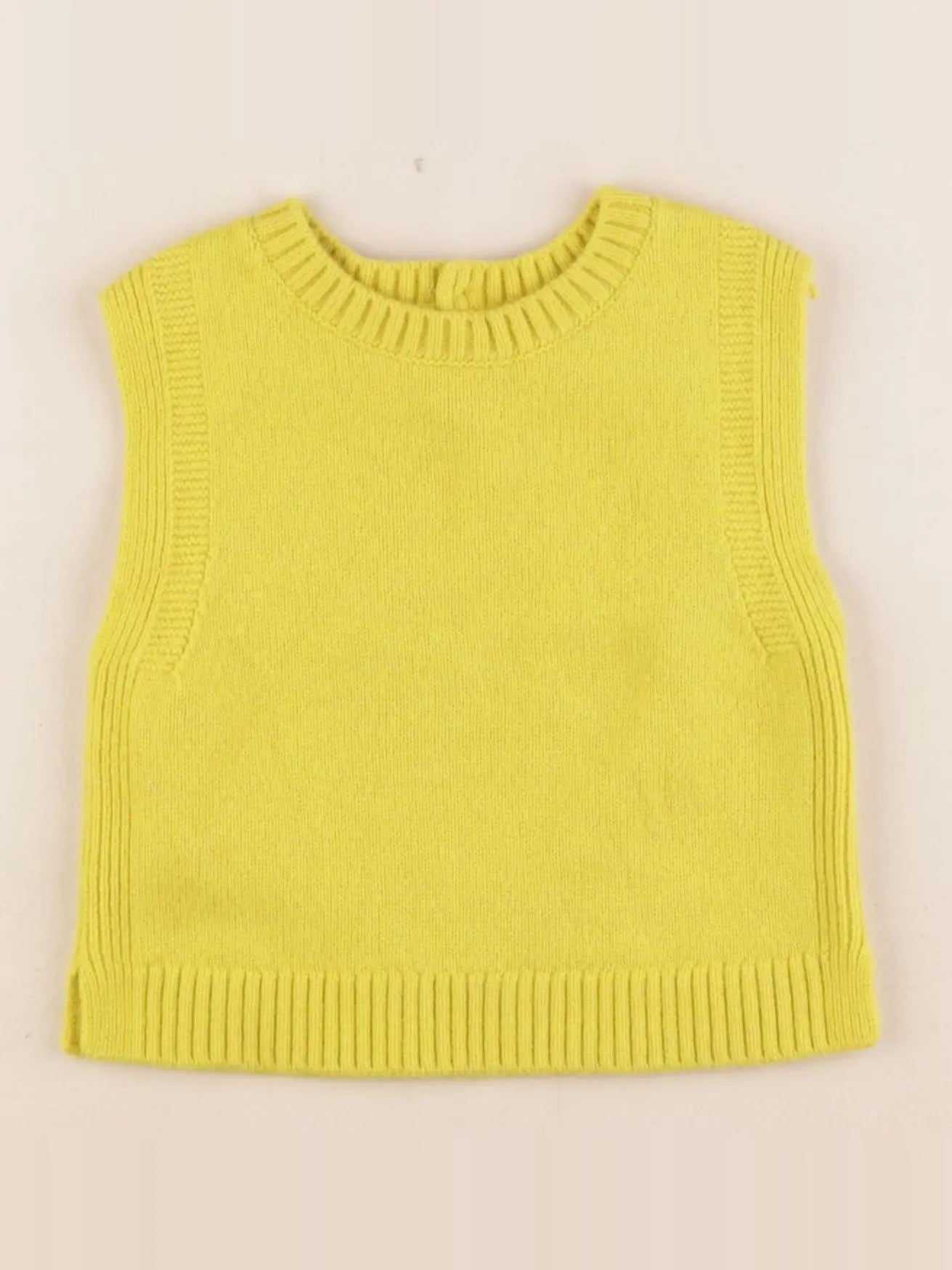 Jacadi - pull jaune - 24 mois