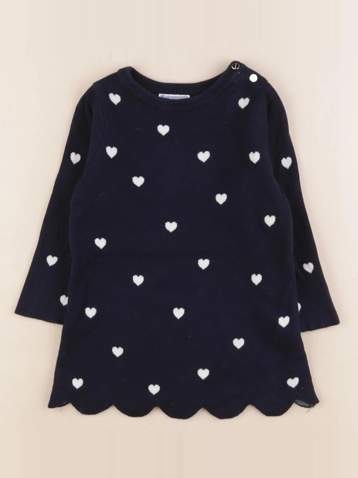 Jacadi - robe bleu, blanc - 24 mois