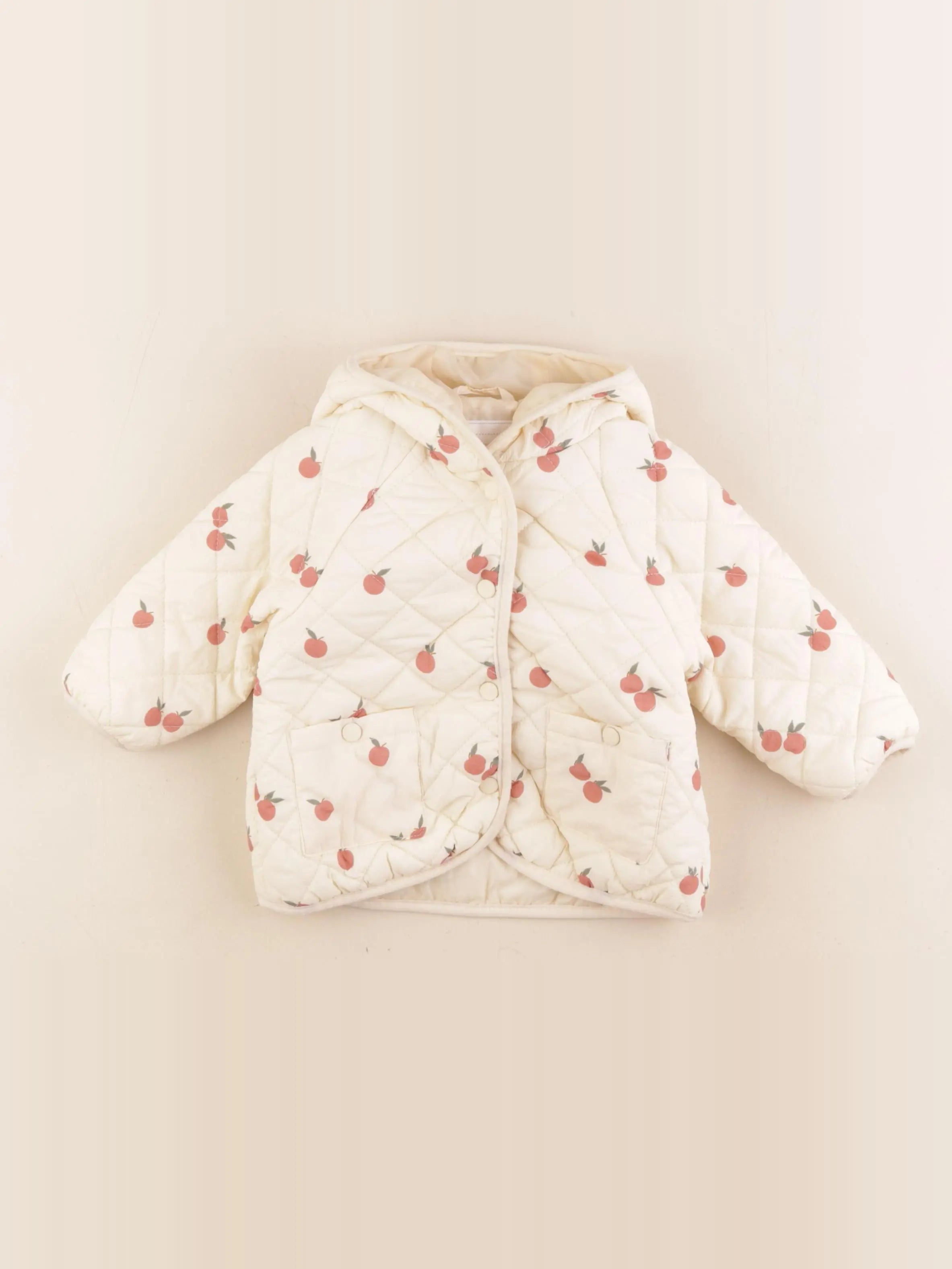 Vertbaudet - veste beige - 9 mois