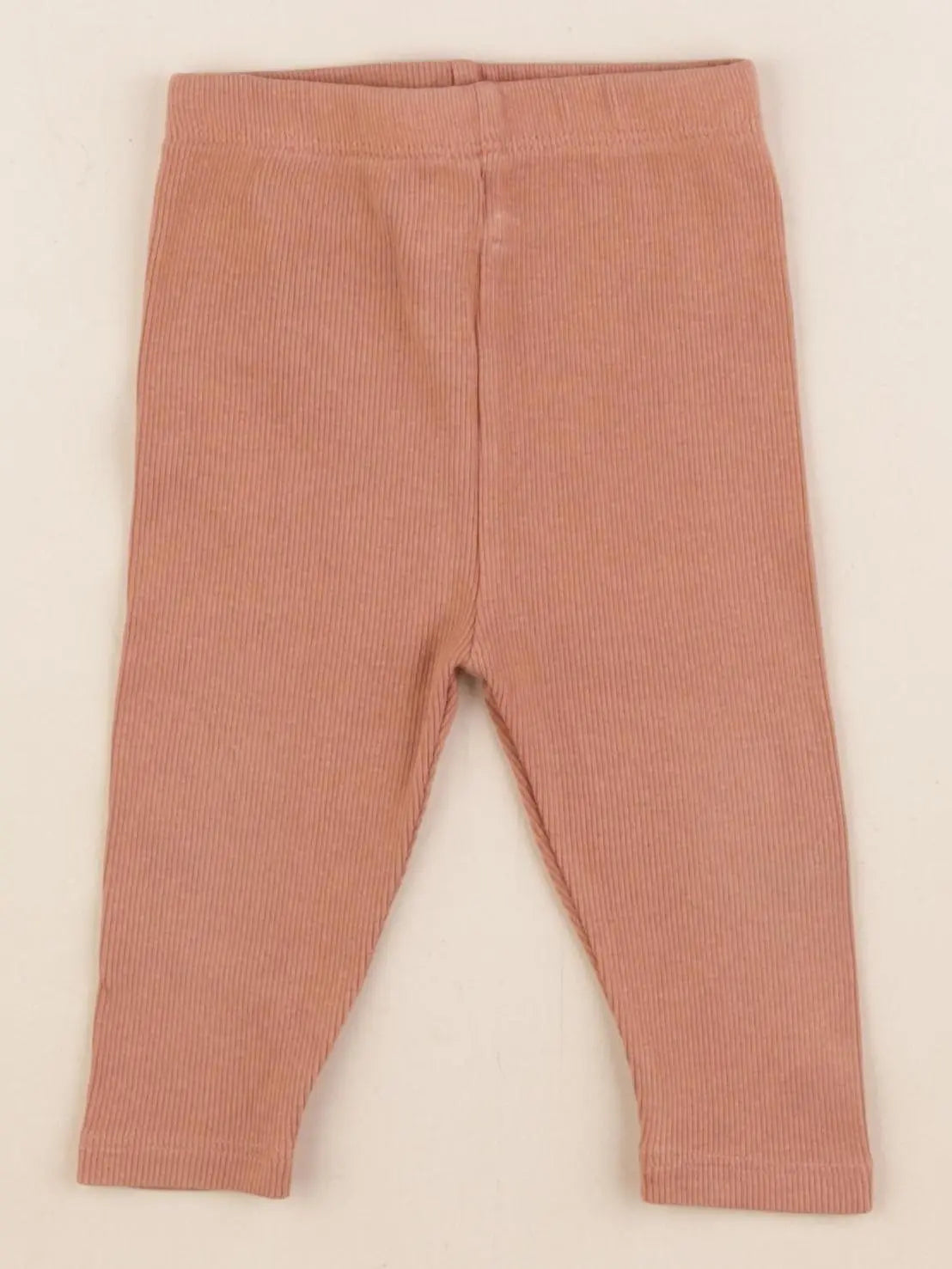 Vertbaudet - legging marron - 6 mois