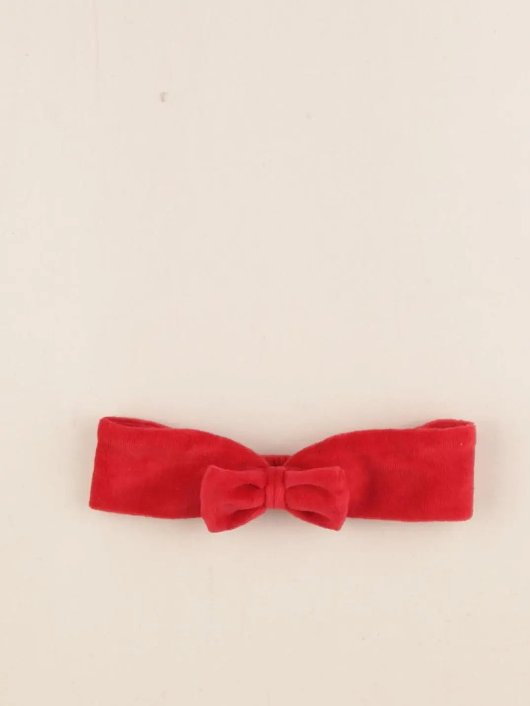 Vertbaudet - bandeau rouge - 9 mois