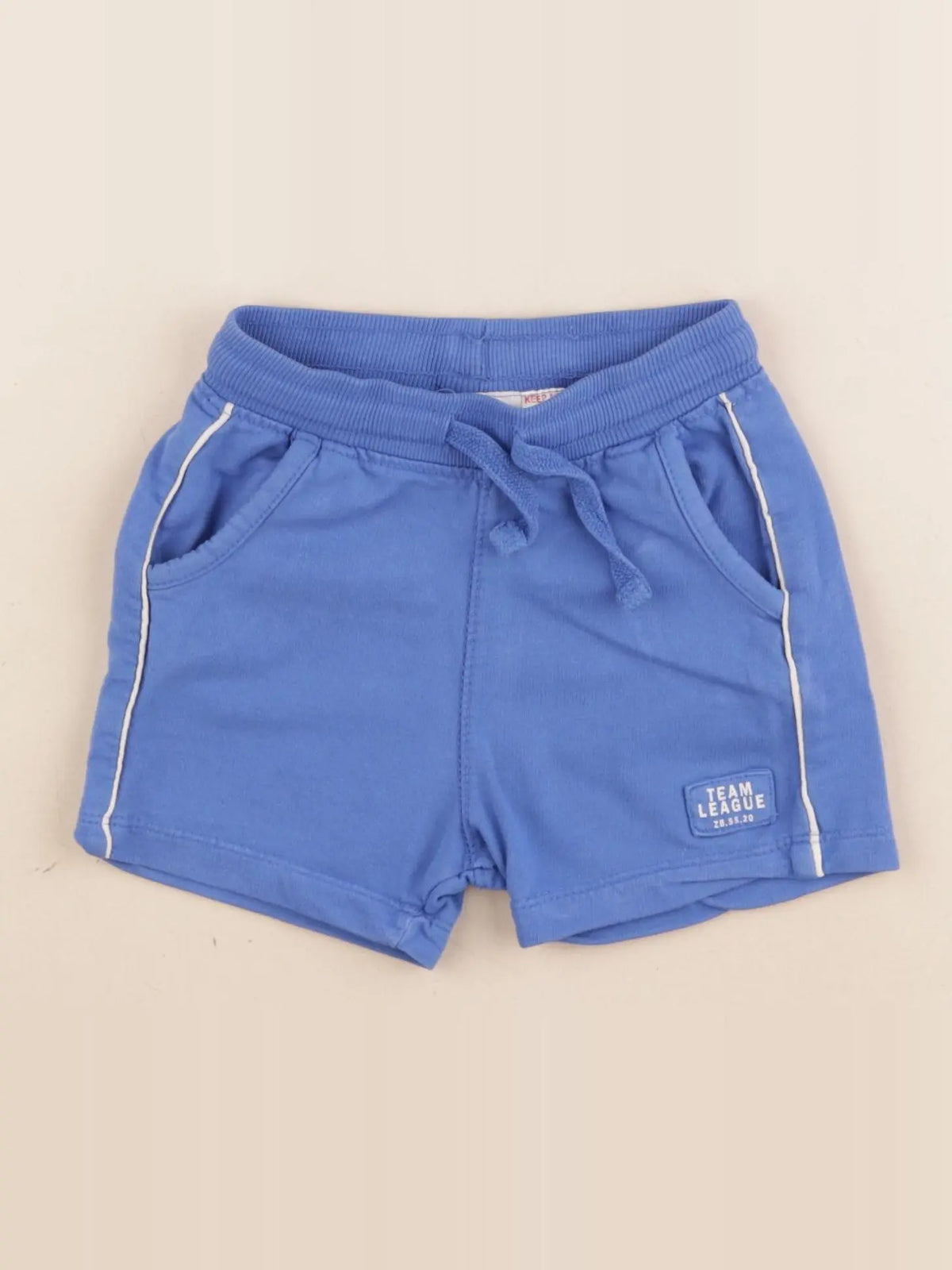 Zara - short bleu - 18/24 mois