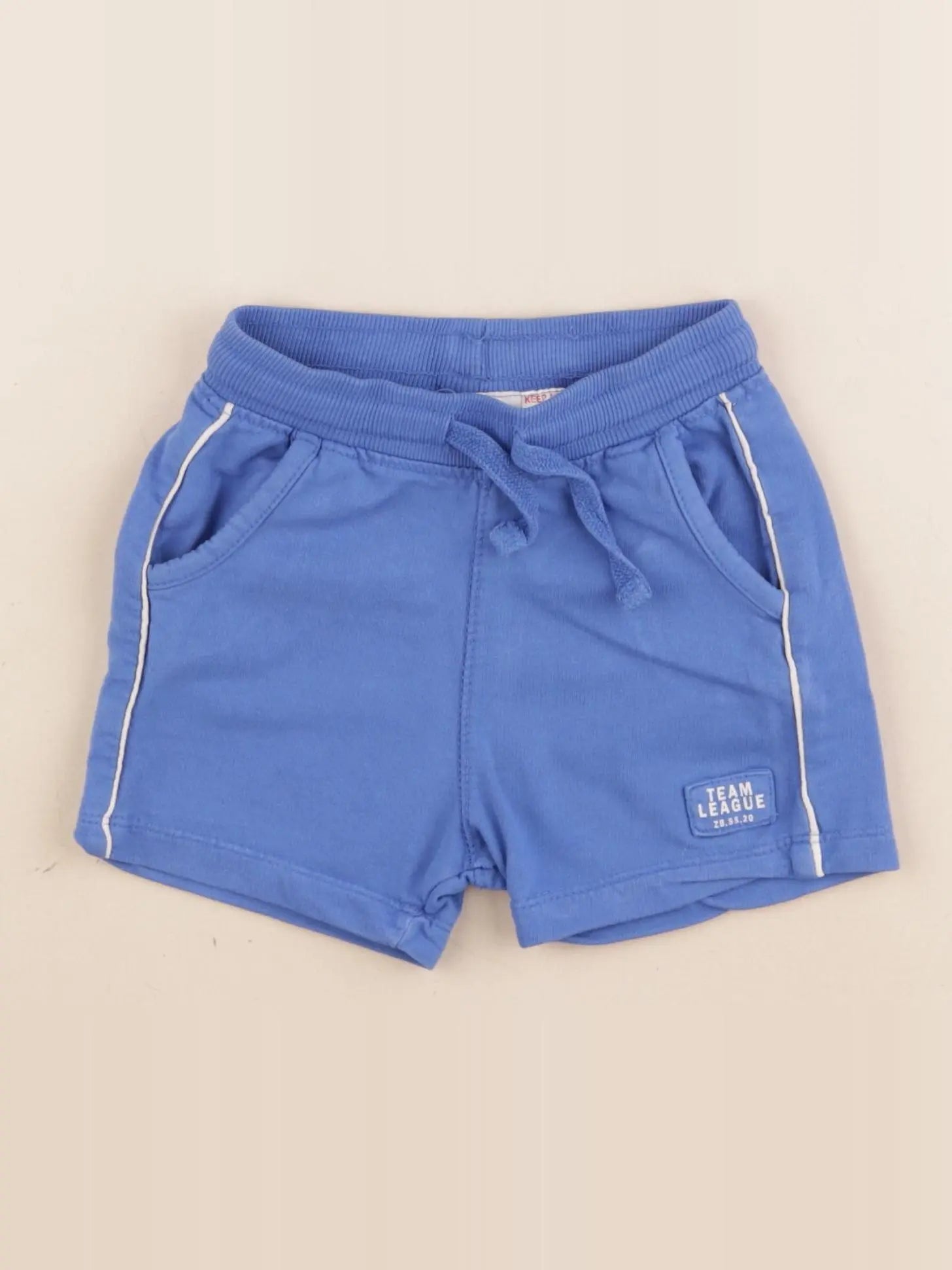 Zara - short bleu - 18/24 mois