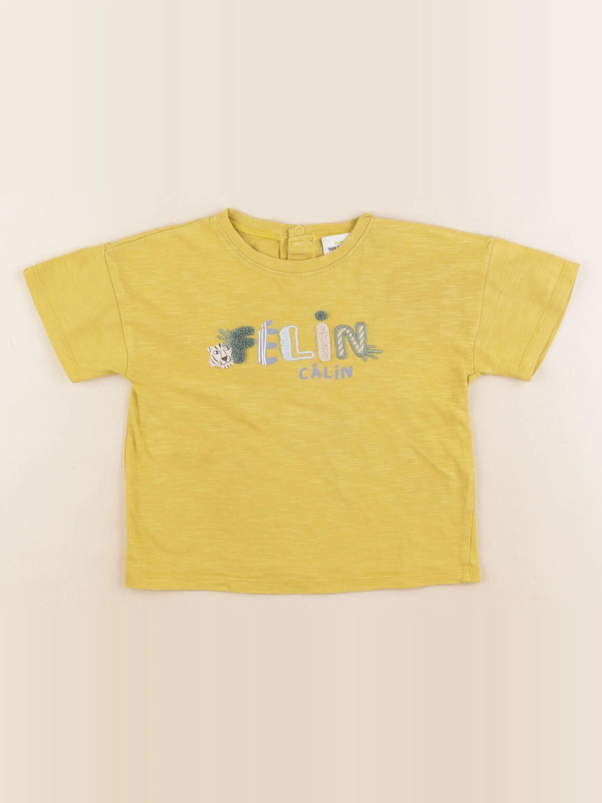 Tape à l'oeil - tee-shirt jaune - 36 mois