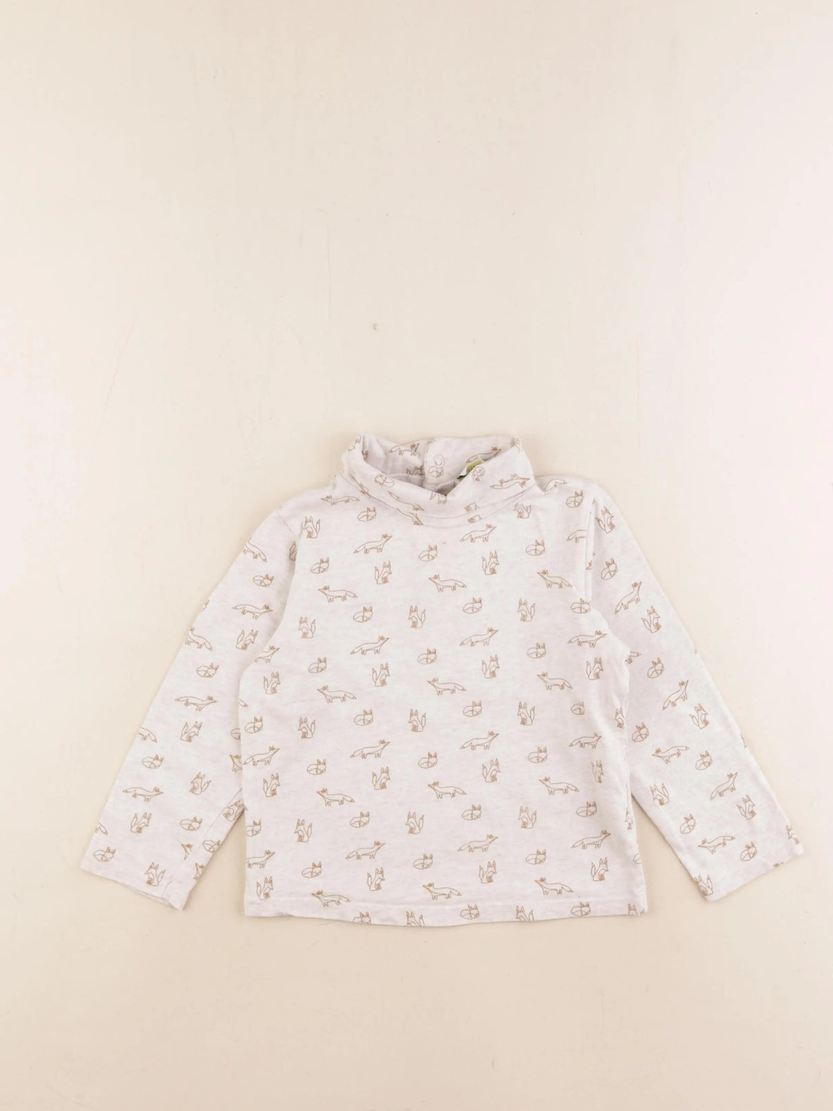 Tape à l'oeil - sous-pull beige - 36 mois