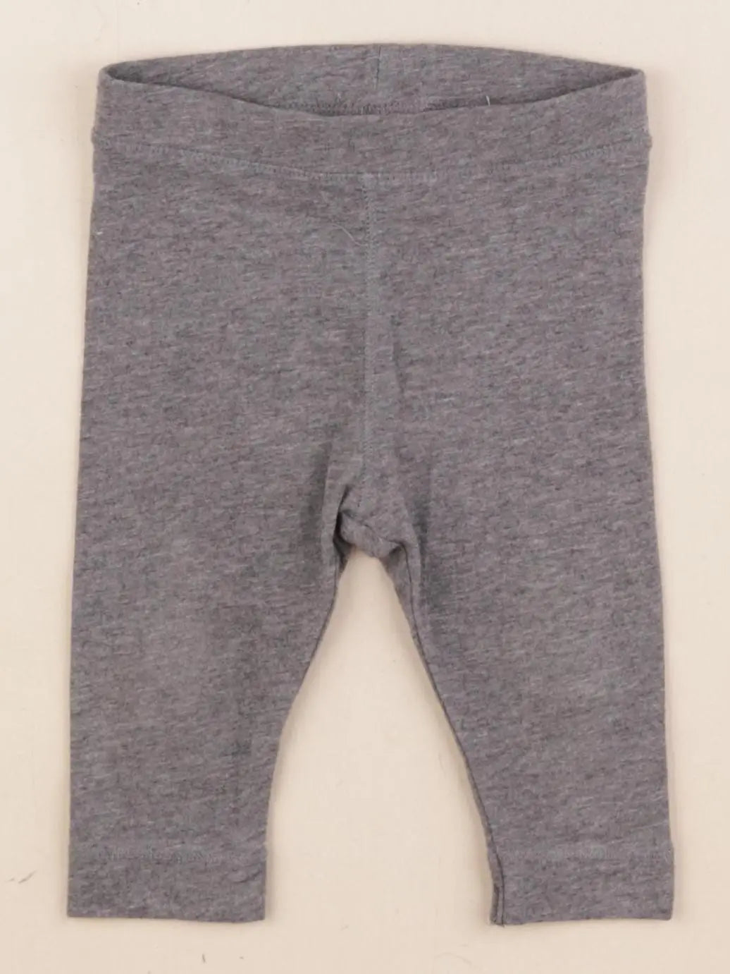 H&M - legging gris - 2/4 mois