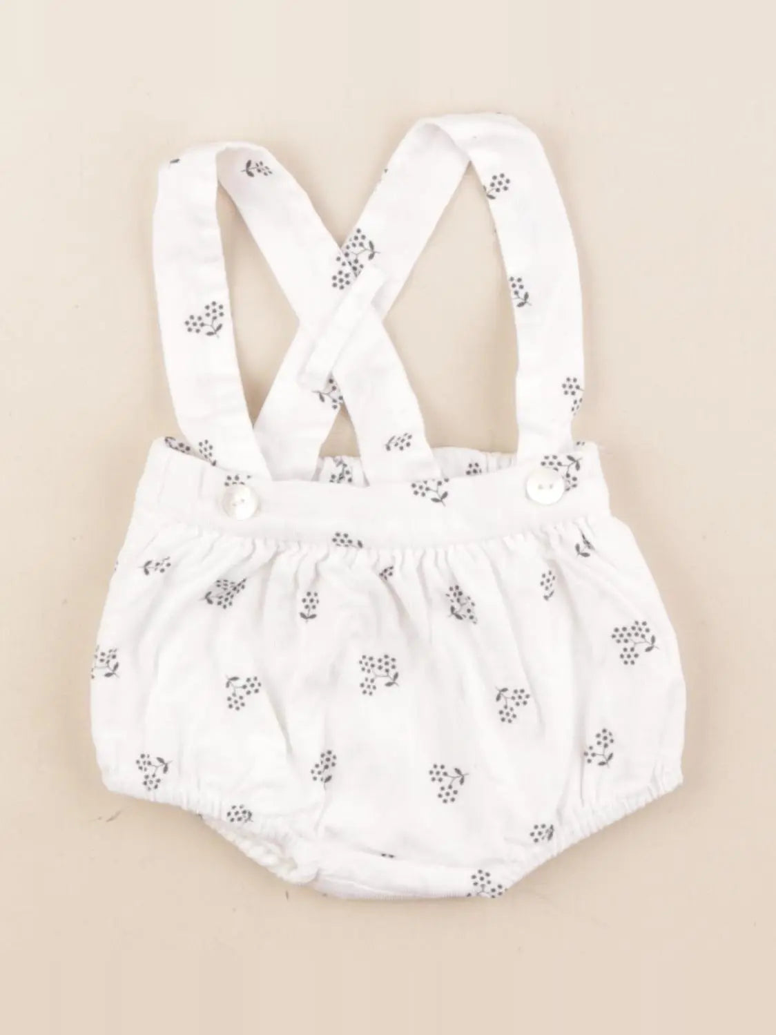 Jacadi - short blanc - 1 mois