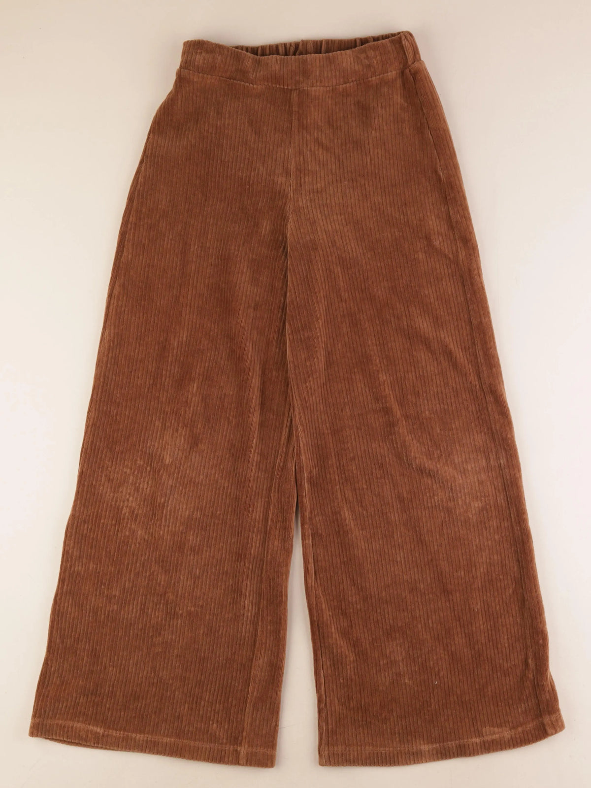 Vertbaudet - pantalon marron - 12 ans