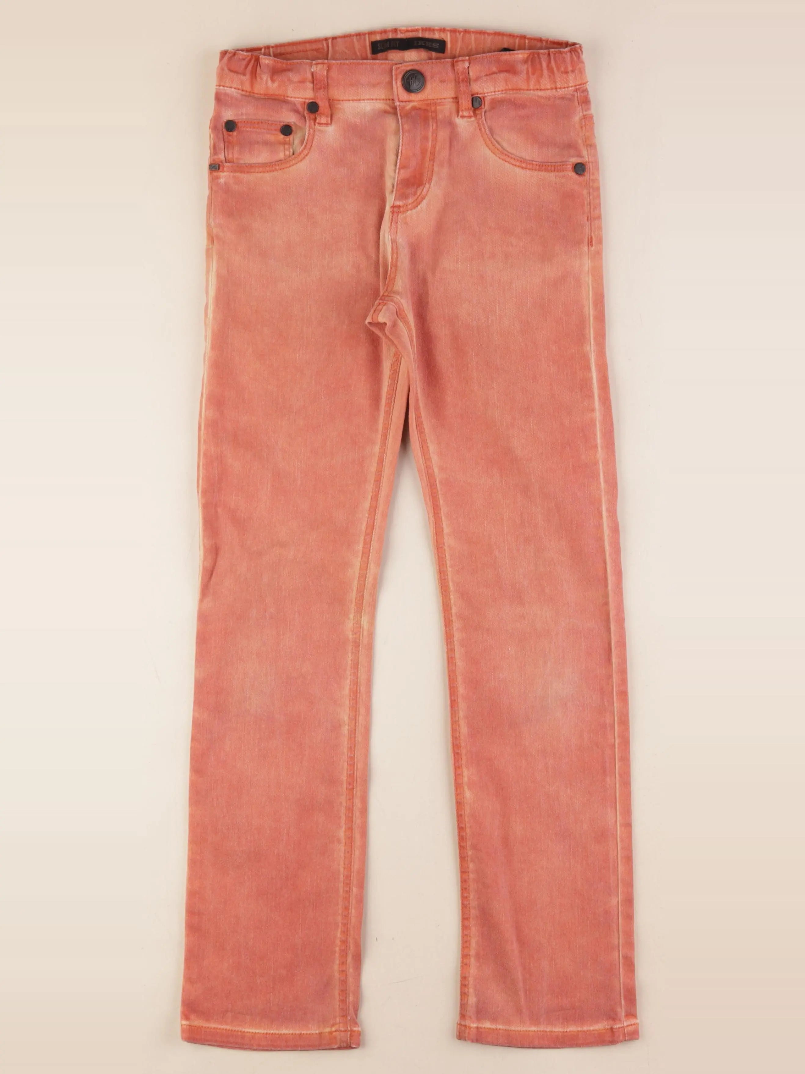 IKKS - jean orange - 10 ans